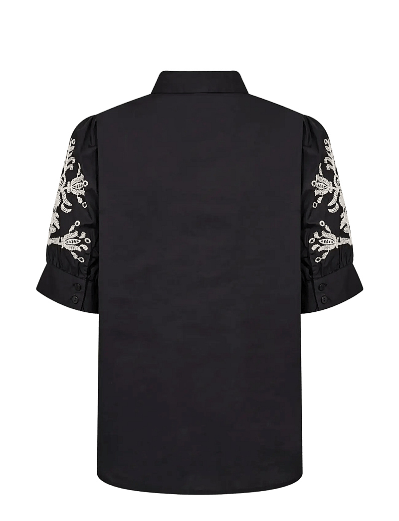 Soyaconcept - SC-MILLY - kurzärmlige hemden - 9999 black - 2