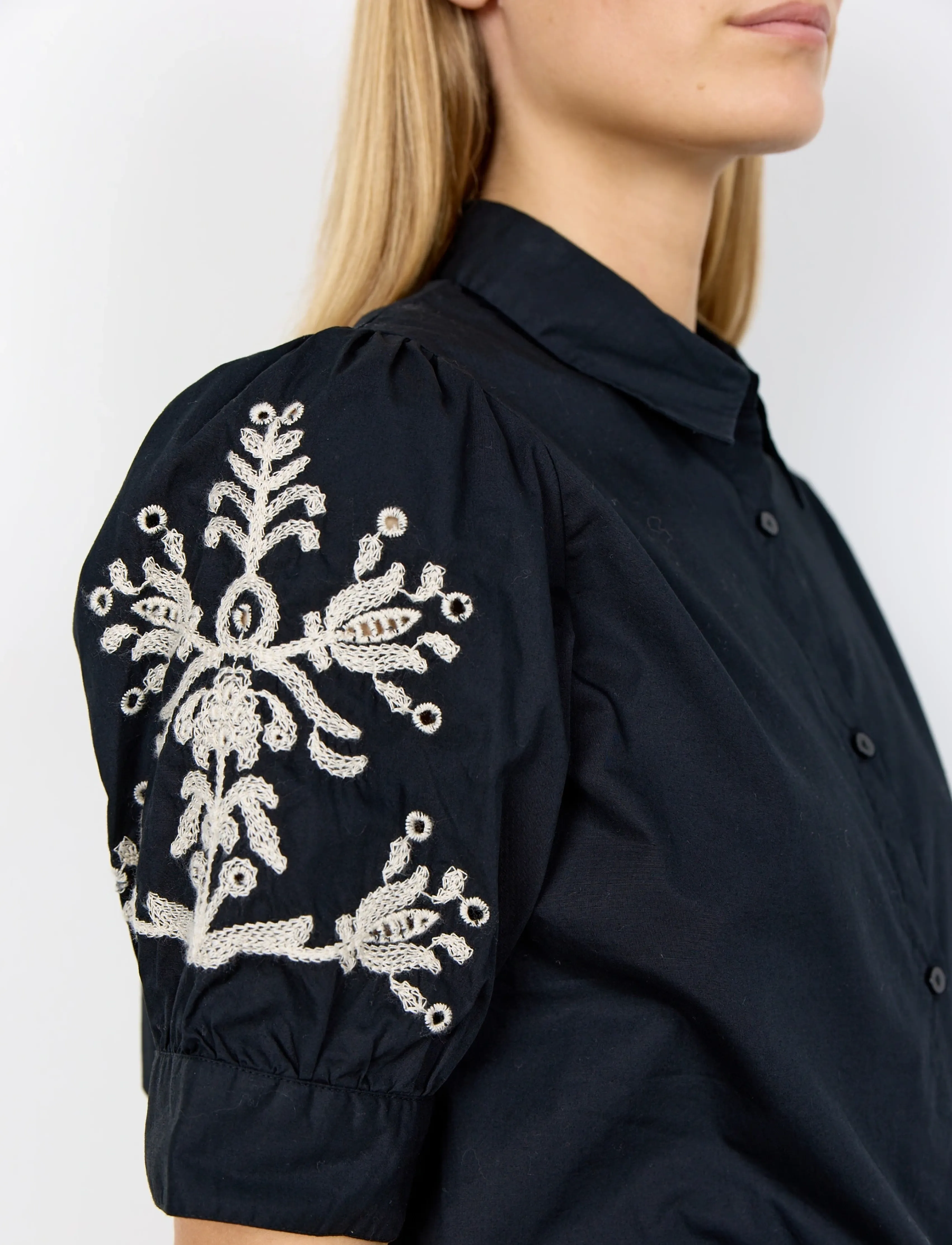 Soyaconcept - SC-MILLY - kurzärmlige hemden - 9999 black - 5