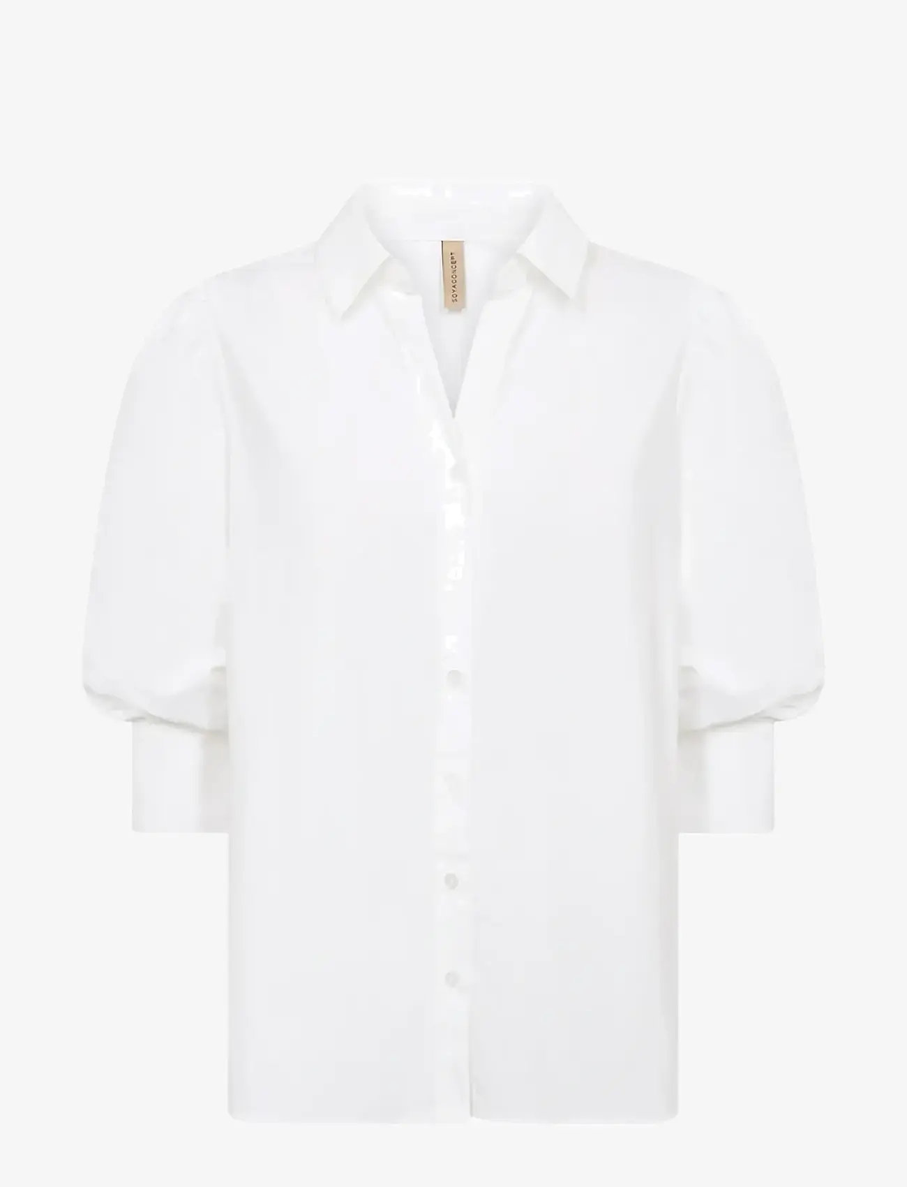 Soyaconcept - SC-NETTI - kurzärmlige hemden - 1000 white - 1