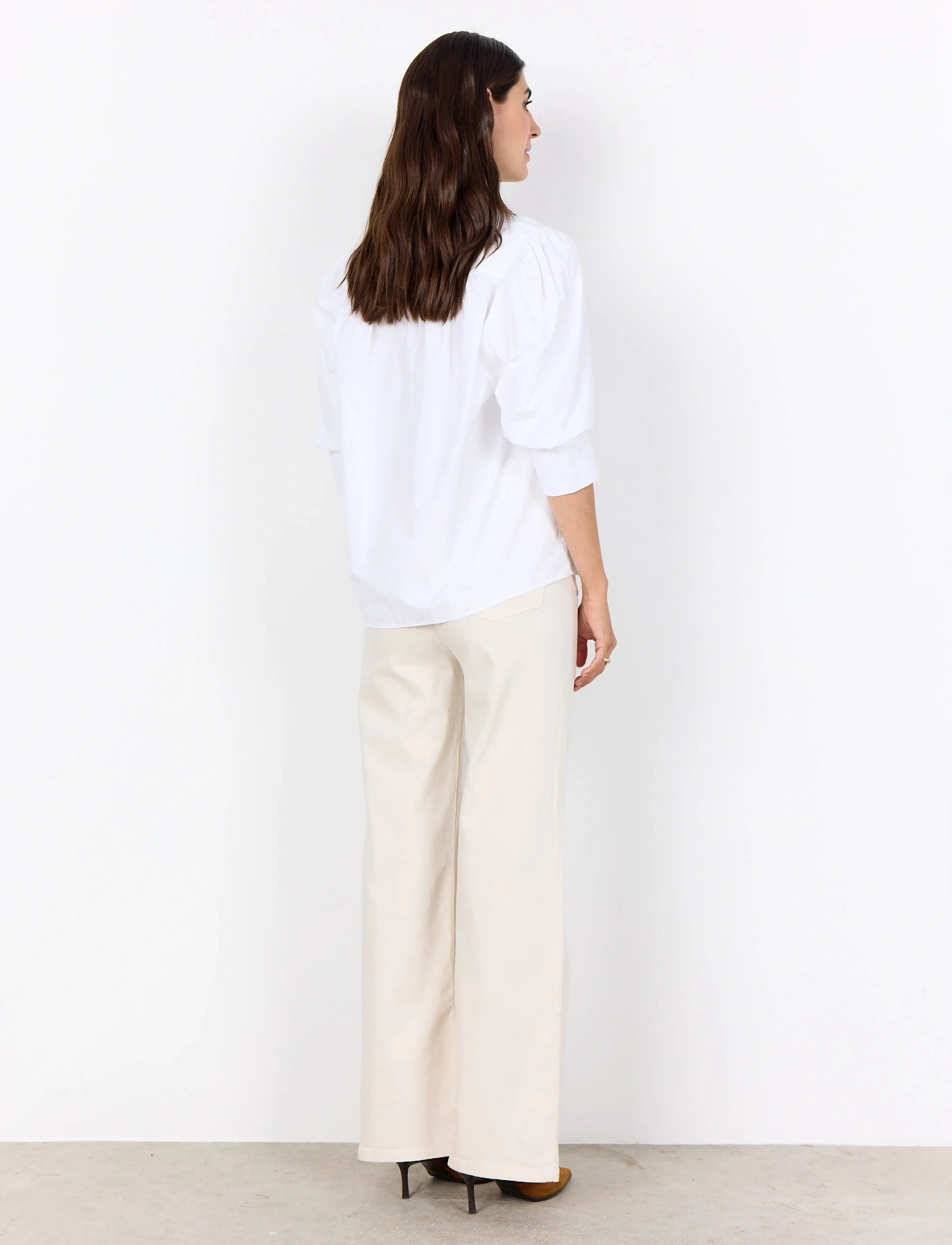 Soyaconcept - SC-NETTI - short-sleeved shirts - 1000 white - 4