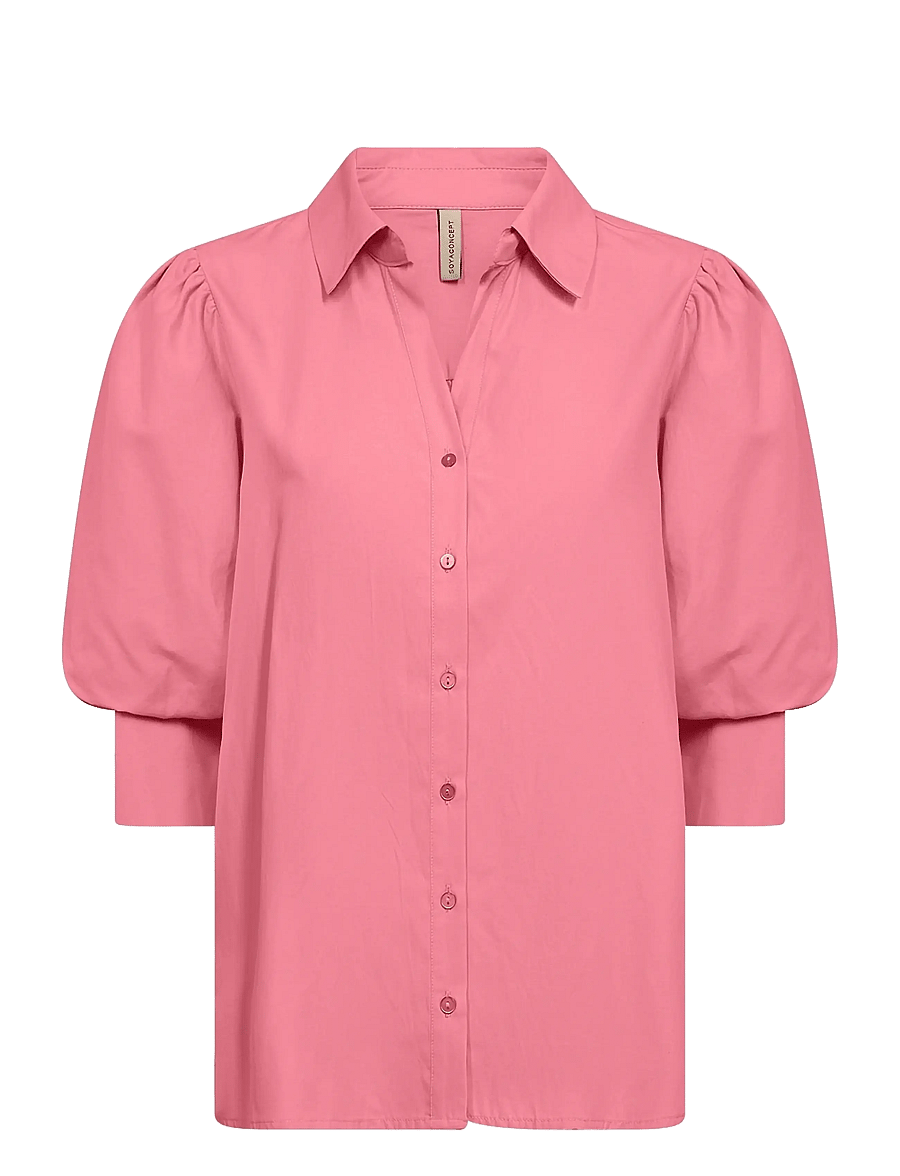 Soyaconcept - SC-NETTI - lühikeste varrukatega särgid - 4390 rapture rose - 1
