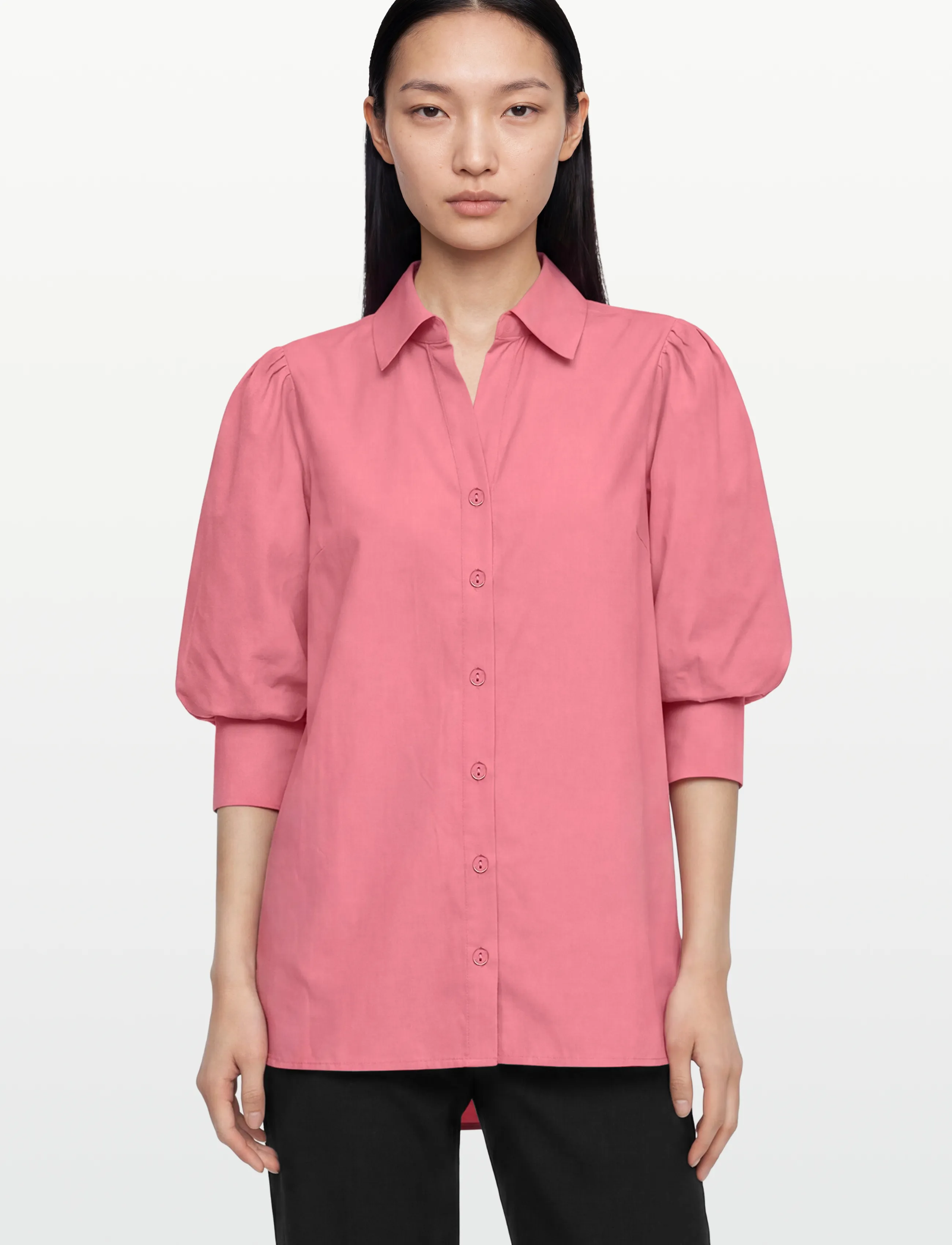 Soyaconcept - SC-NETTI - lühikeste varrukatega särgid - 4390 rapture rose - 3