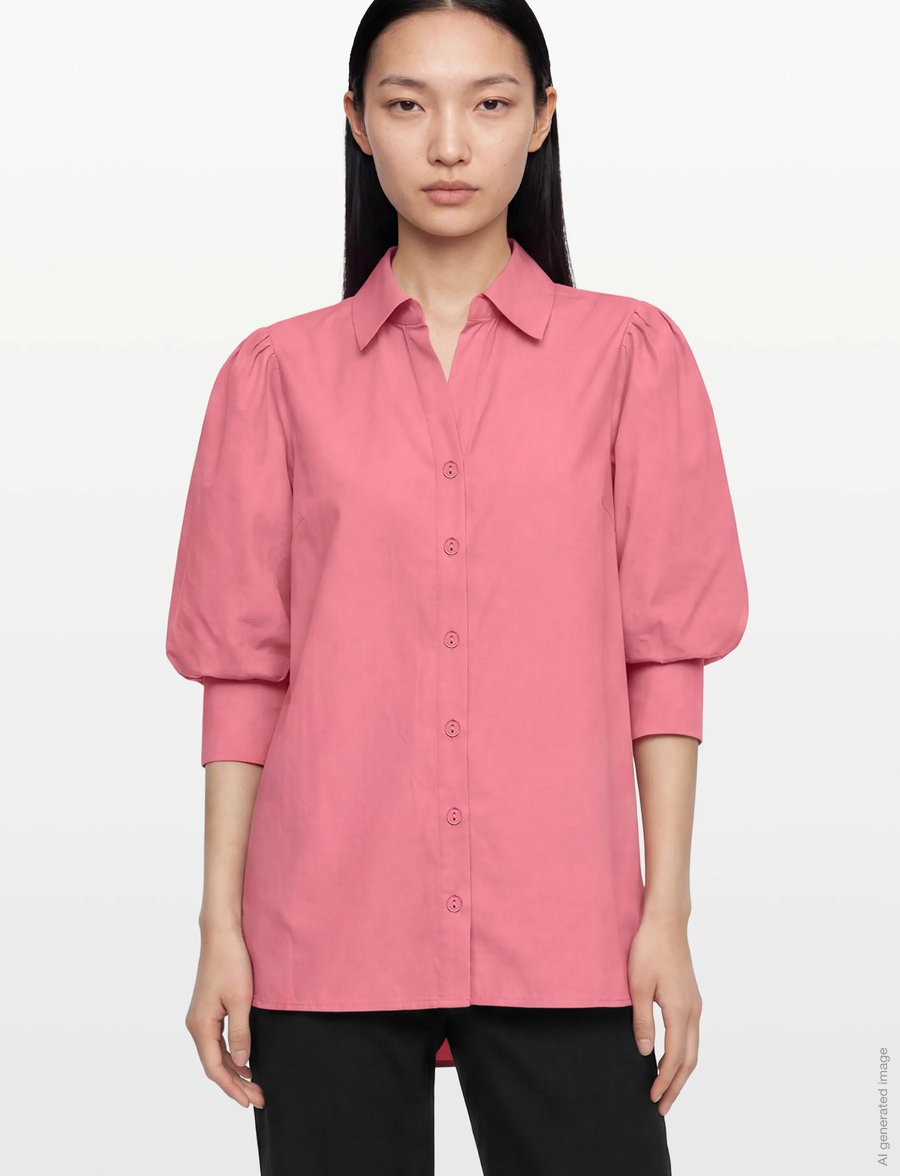 Soyaconcept - SC-NETTI - lühikeste varrukatega särgid - 4390 rapture rose - 3