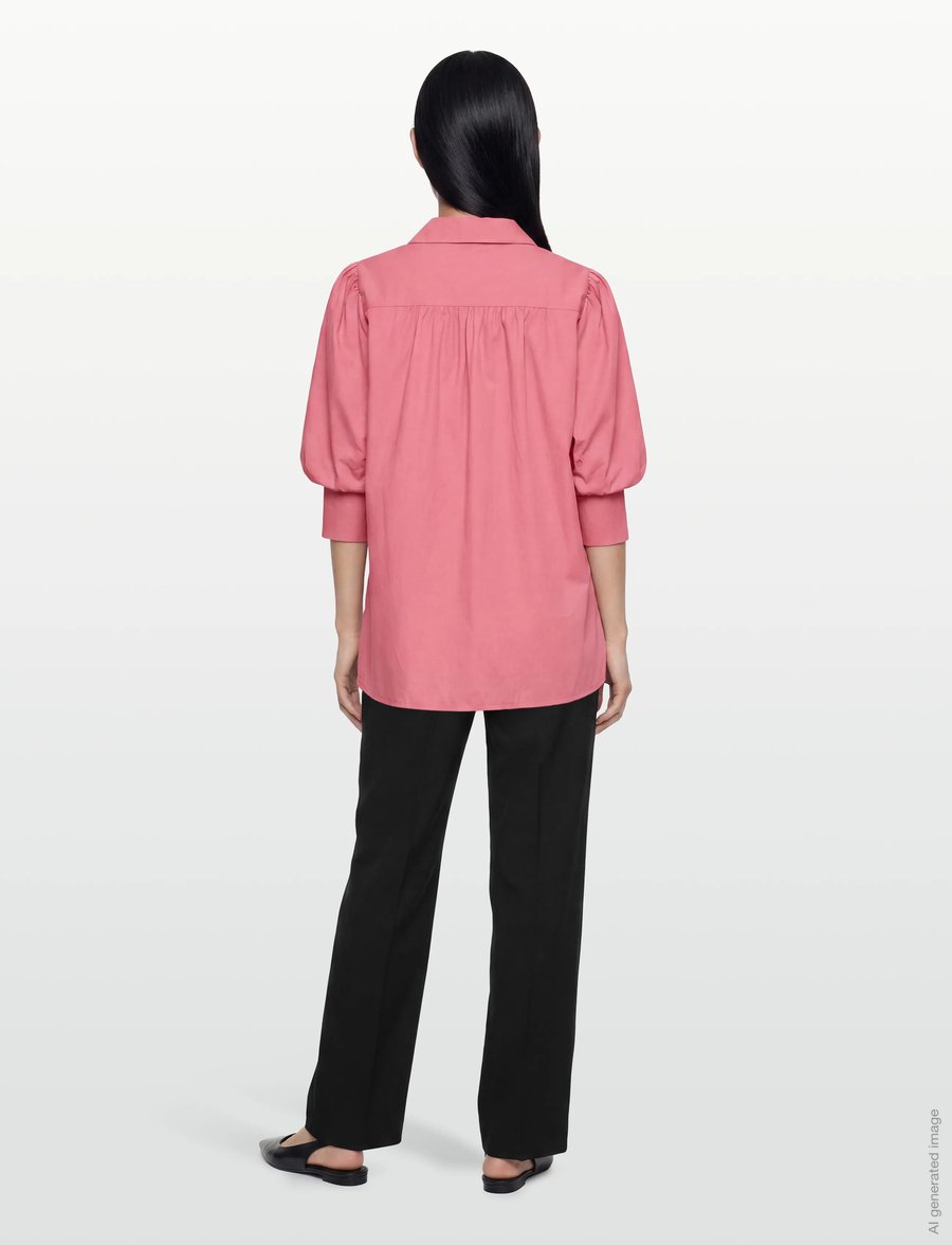 Soyaconcept - SC-NETTI - lühikeste varrukatega särgid - 4390 rapture rose - 4