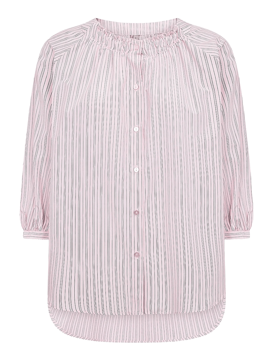Soyaconcept - SC-CASSY - langærmede bluser - 4120c rose combi - 1