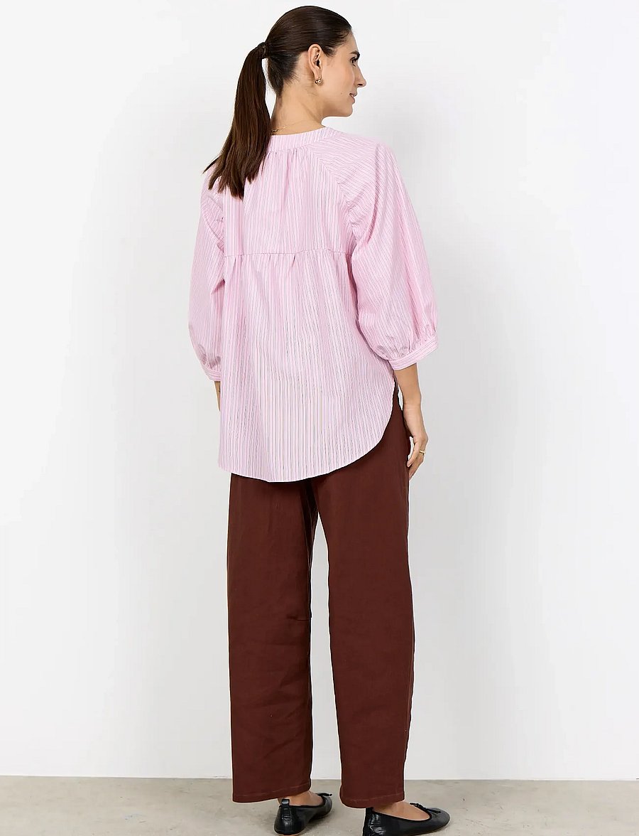 Soyaconcept - SC-CASSY - langærmede bluser - 4120c rose combi - 4
