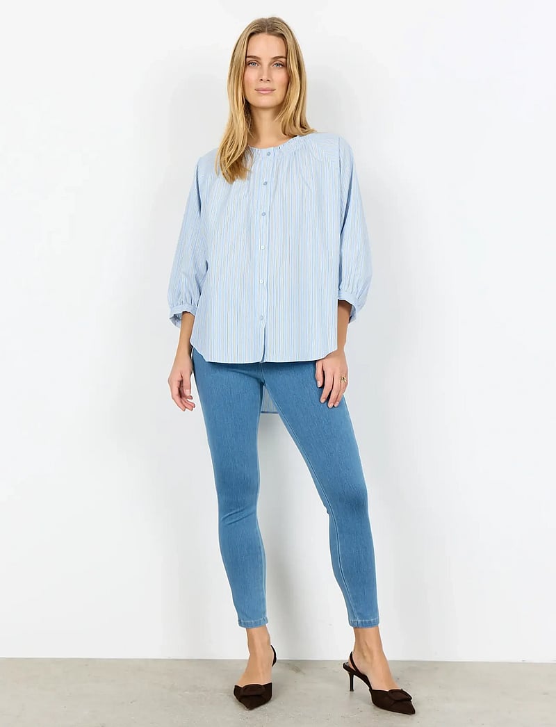 Soyaconcept - SC-CASSY - langærmede bluser - 6250 windsurfer combi - 4