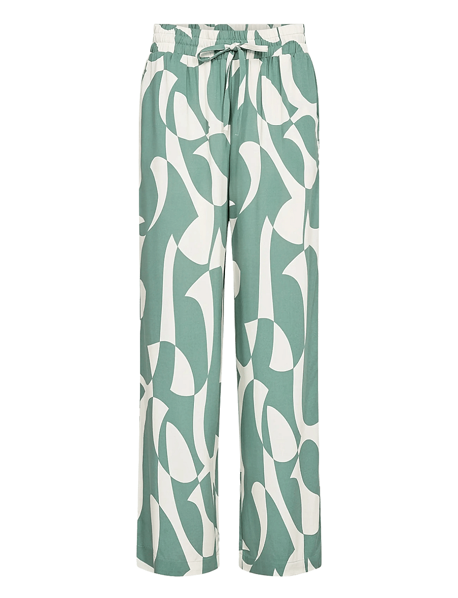 Soyaconcept - SC-CHANISE - vida byxor - 7505c frosty spruce combi - 0