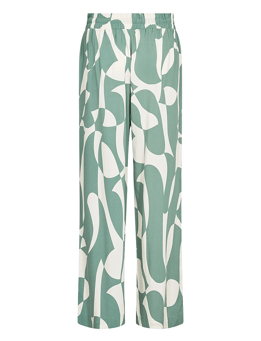 Soyaconcept - SC-CHANISE - vida byxor - 7505c frosty spruce combi - 1