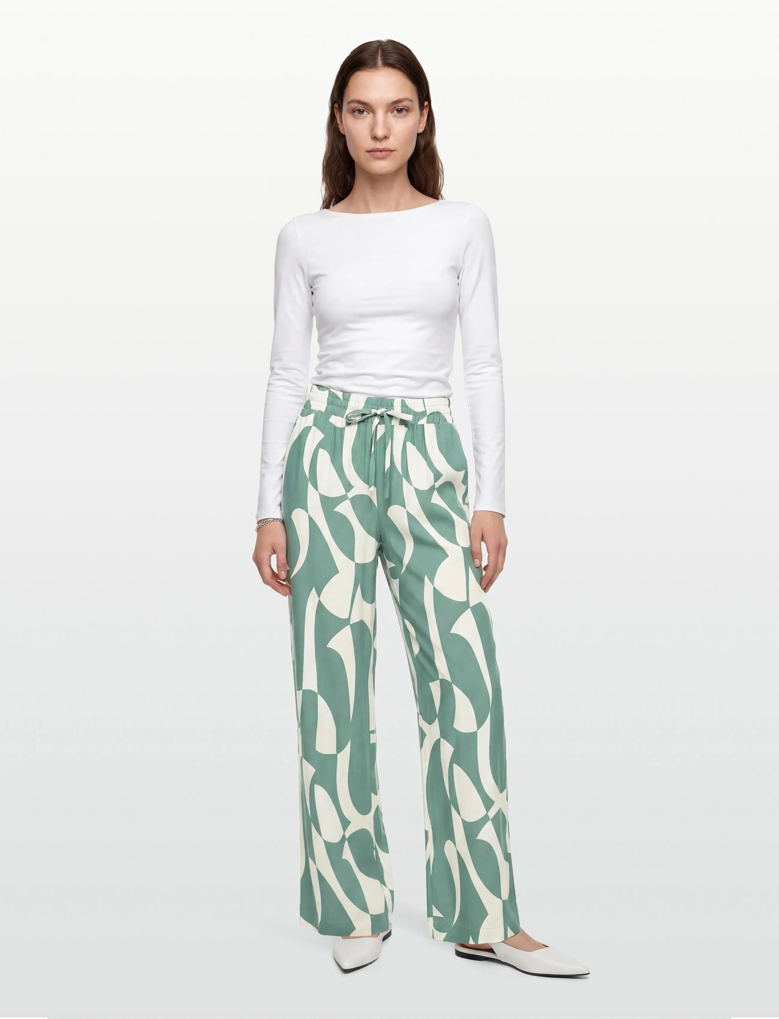 Soyaconcept SC-CHANISE - Hosen - 7505C FROSTY SPRUCE COMBI / green