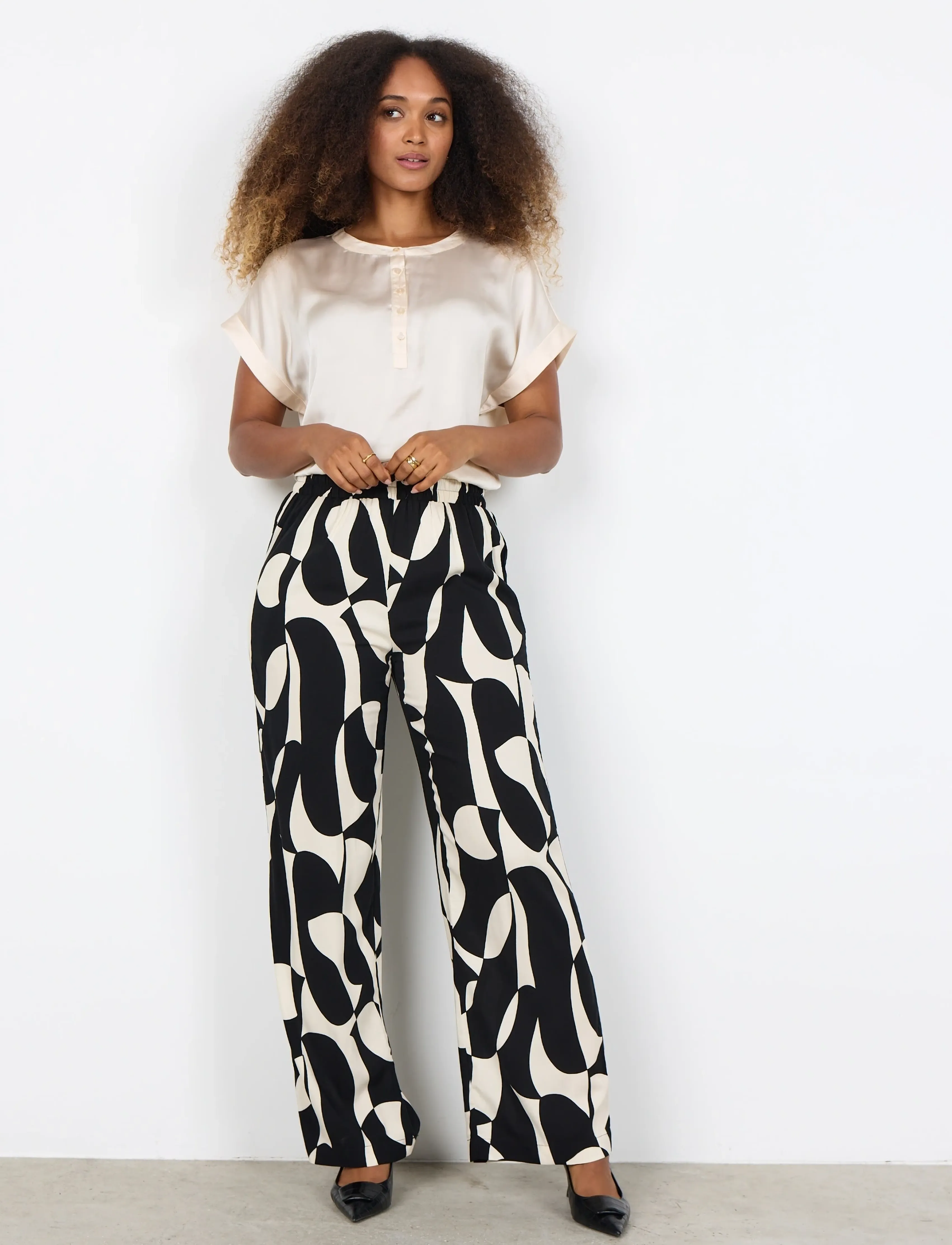 Soyaconcept SC-CHANISE - Transitional Layering - 9999 BLACK COMBI / black