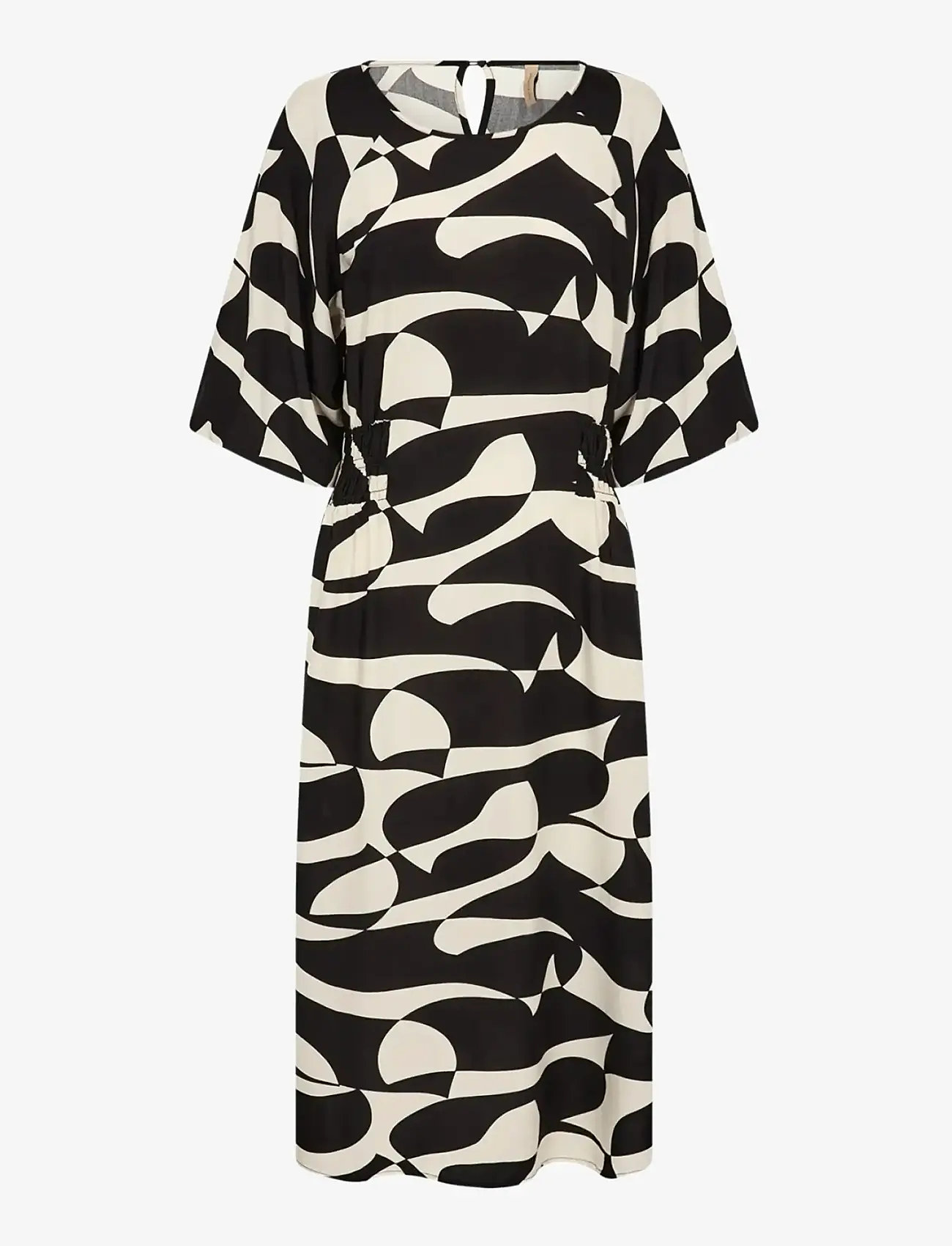 Soyaconcept - SC-CHANISE - midi kjoler - 9999 black combi - 1
