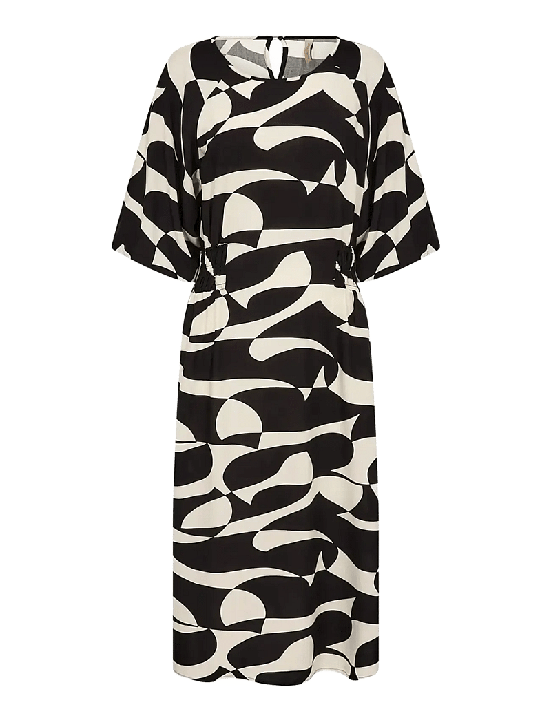 Soyaconcept - SC-CHANISE - midi kjoler - 9999 black combi - 1