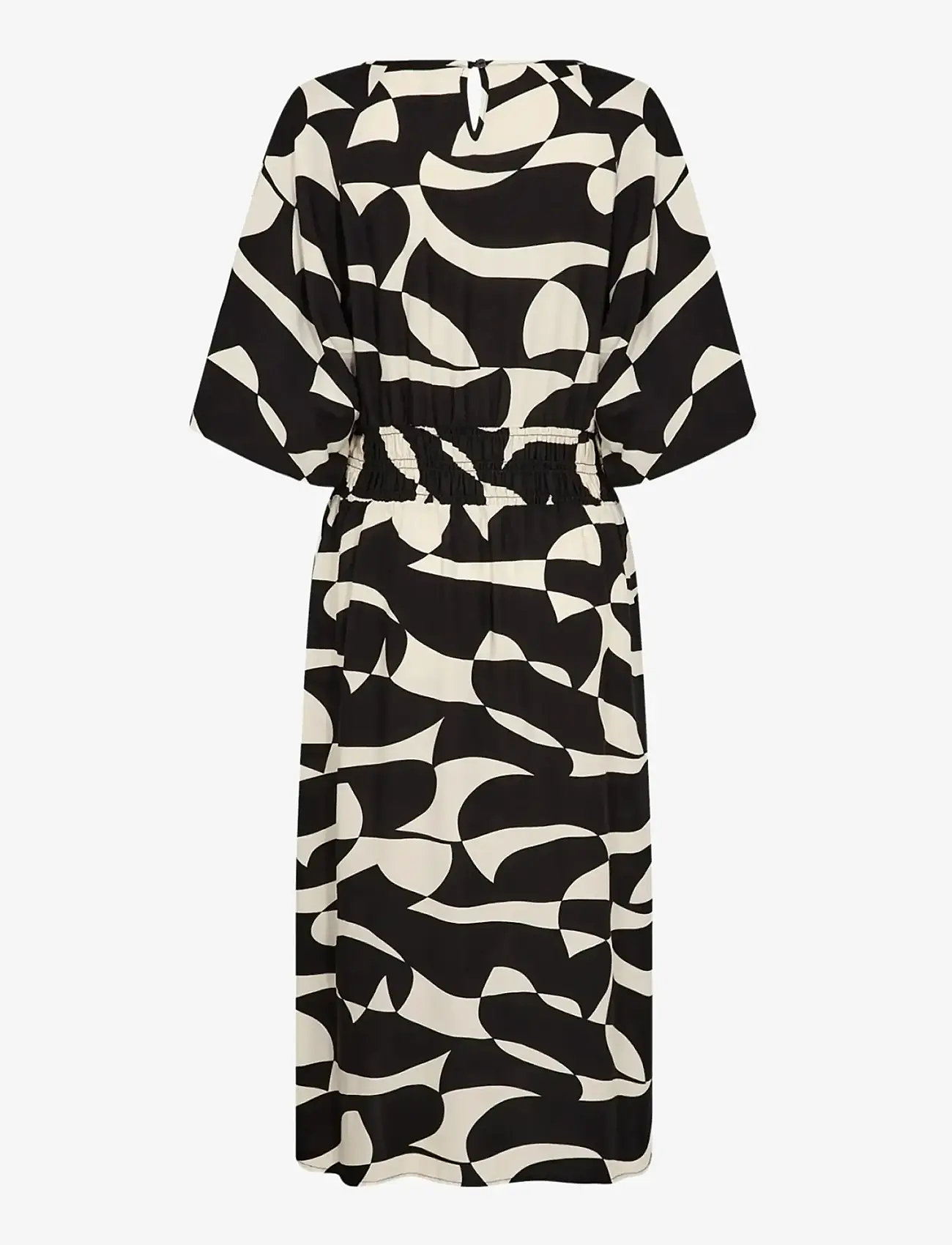 Soyaconcept - SC-CHANISE - midi kjoler - 9999 black combi - 2