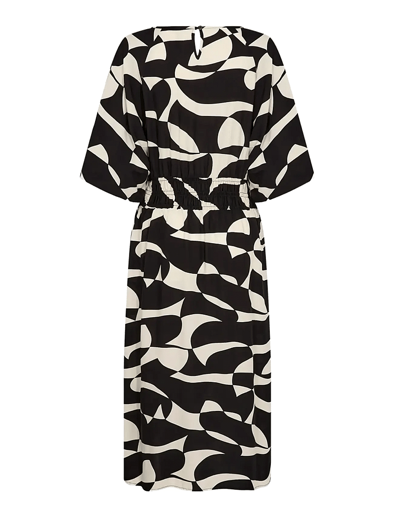Soyaconcept - SC-CHANISE - midi kjoler - 9999 black combi - 2