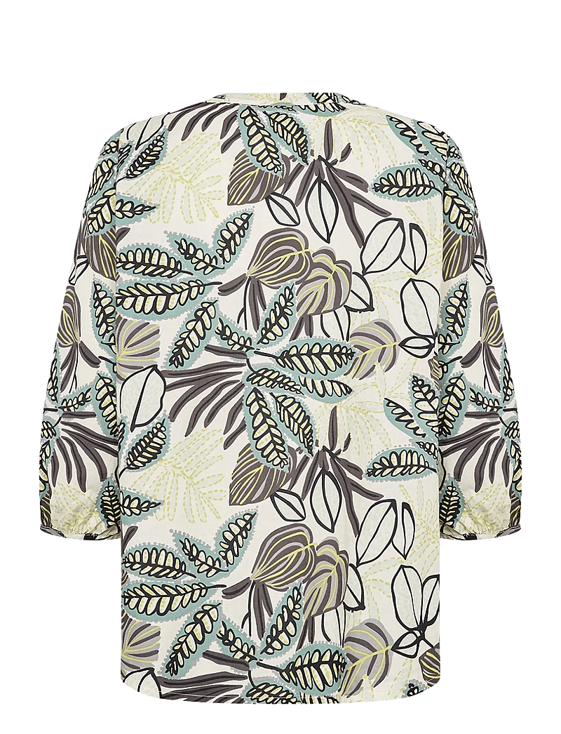 Soyaconcept - SC-CAM - langärmlige blusen - 7505c frosty spruce combi - 2