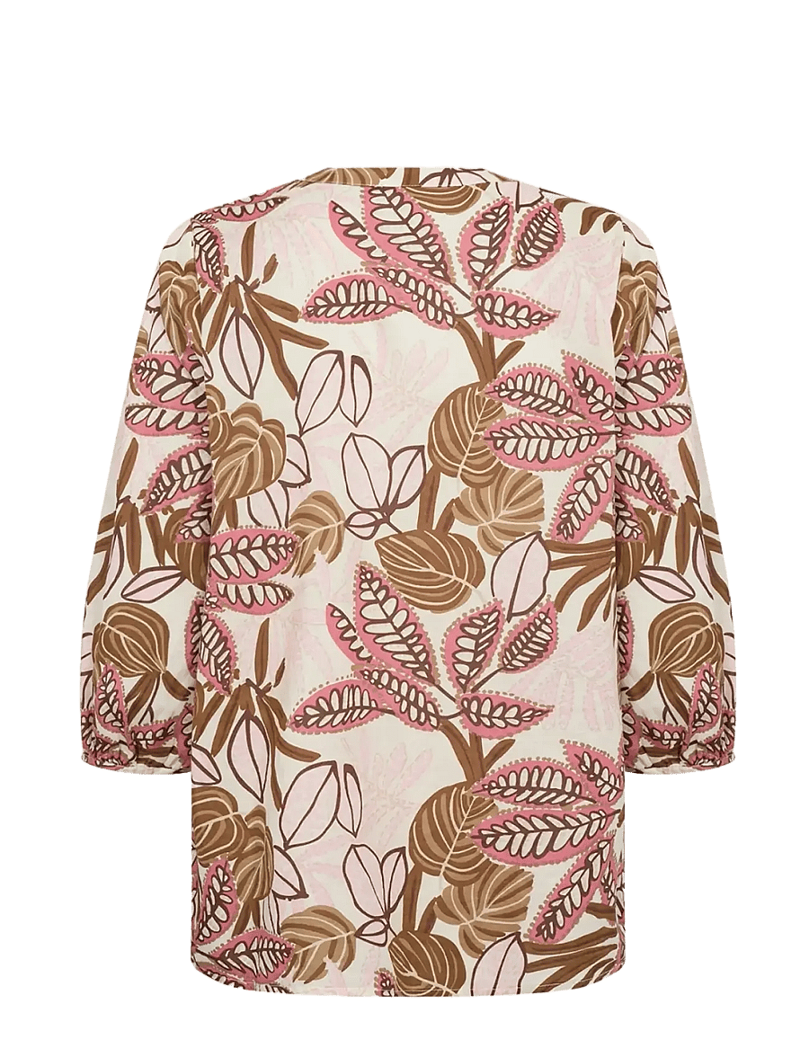 Soyaconcept - SC-CAM - blūzes ar garām piedurknēm - 4390 rapture rose combi - 2