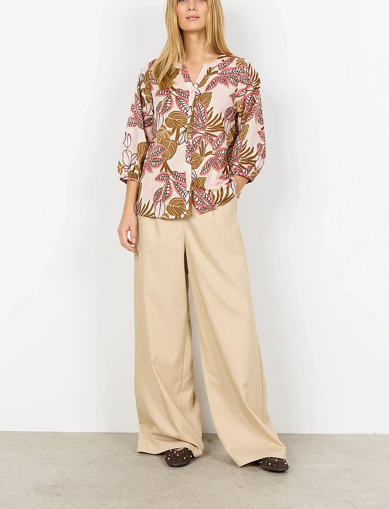 Soyaconcept - SC-CAM - långärmade blusar - 4390 rapture rose combi - 3