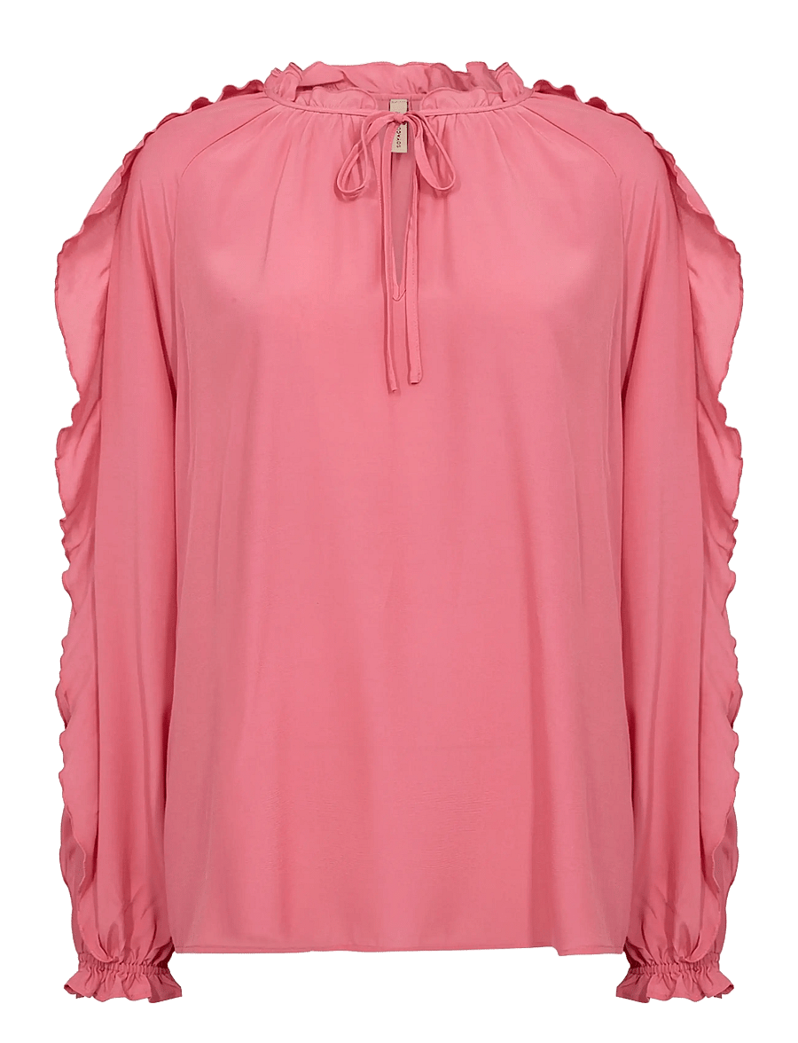 Soyaconcept - SC-BARBEL - blūzes ar garām piedurknēm - 4390 rapture rose - 1
