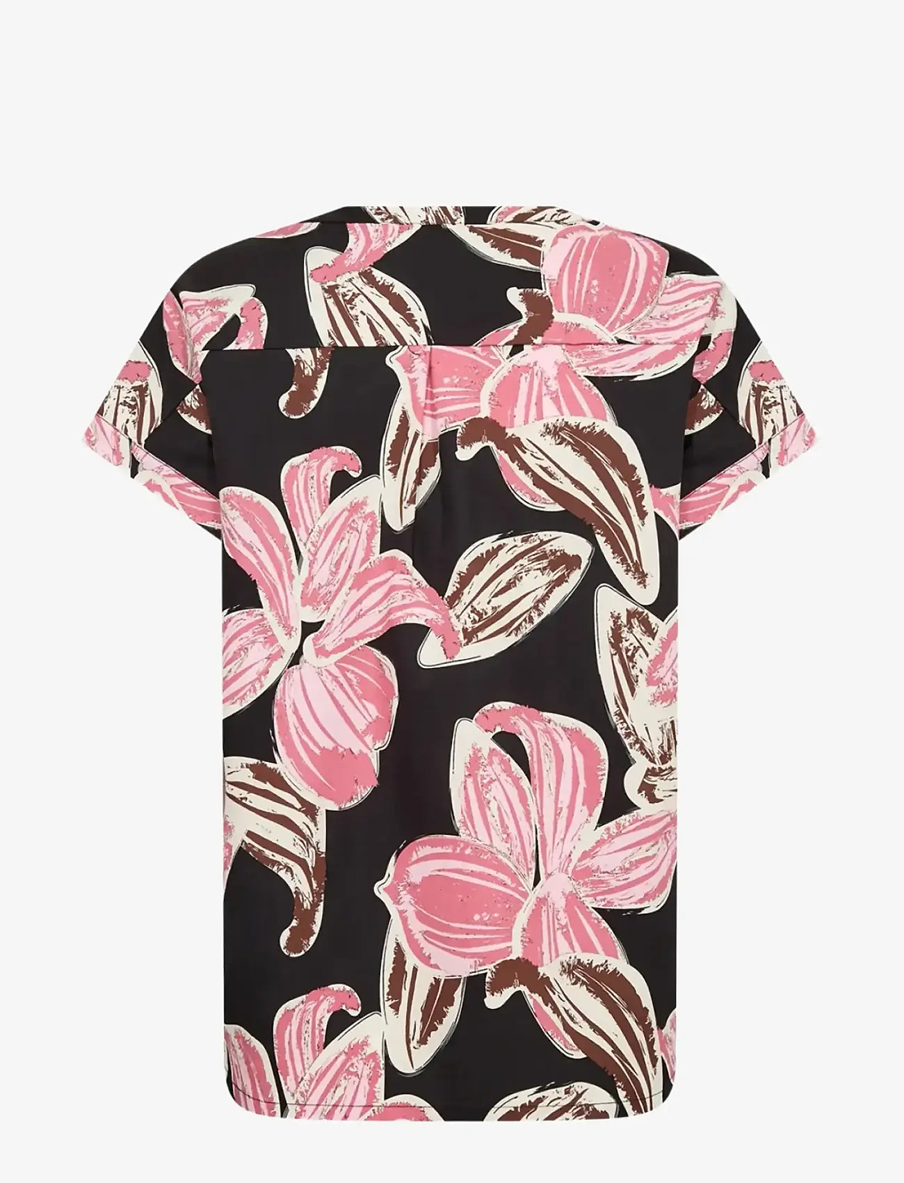 Soyaconcept - SC-CARALINA - kurzämlige blusen - 4390 rapture rose combi - 2