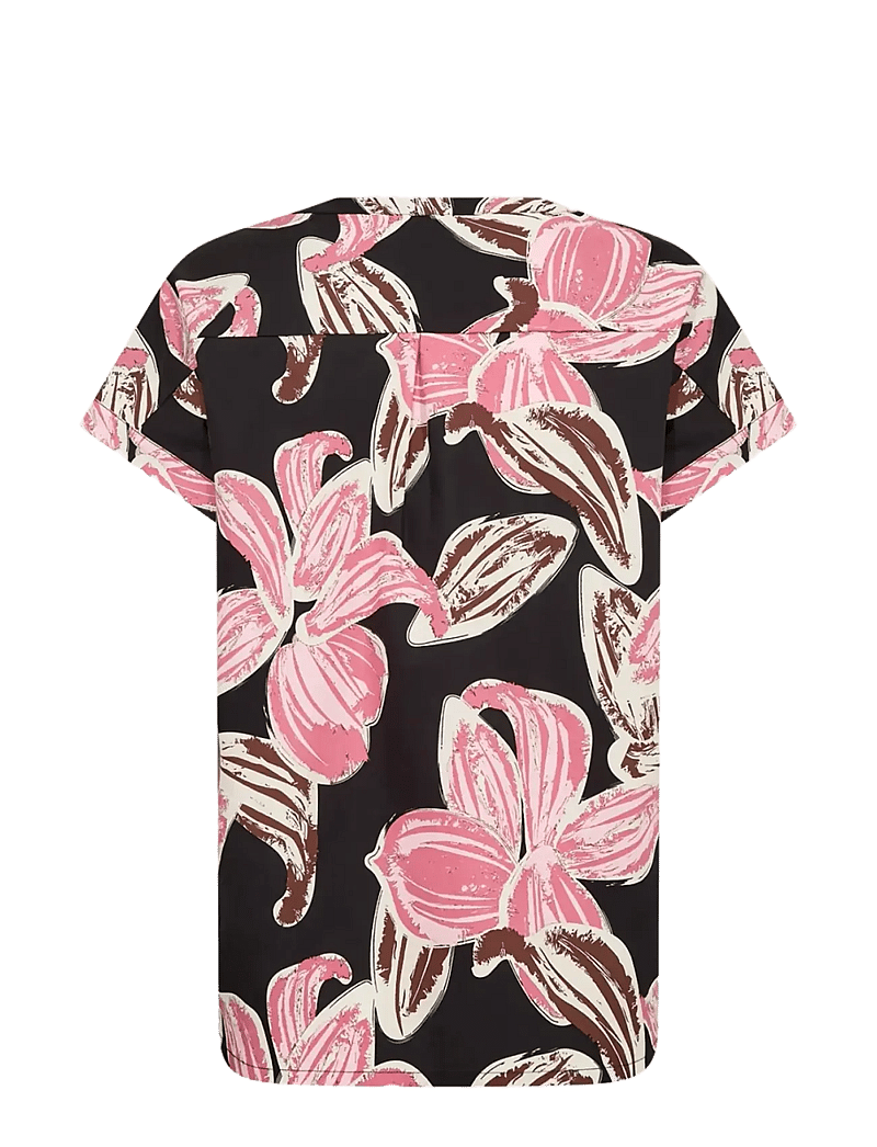 Soyaconcept - SC-CARALINA - kurzämlige blusen - 4390 rapture rose combi - 2