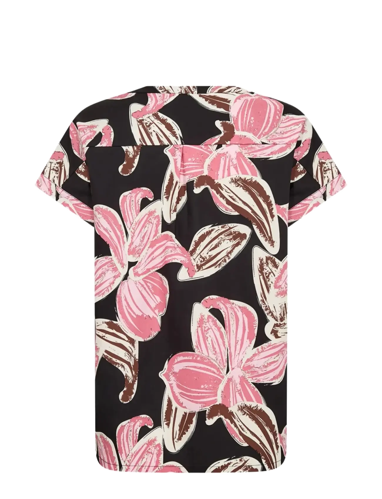 Soyaconcept - SC-CARALINA - kurzämlige blusen - 4390 rapture rose combi - 2