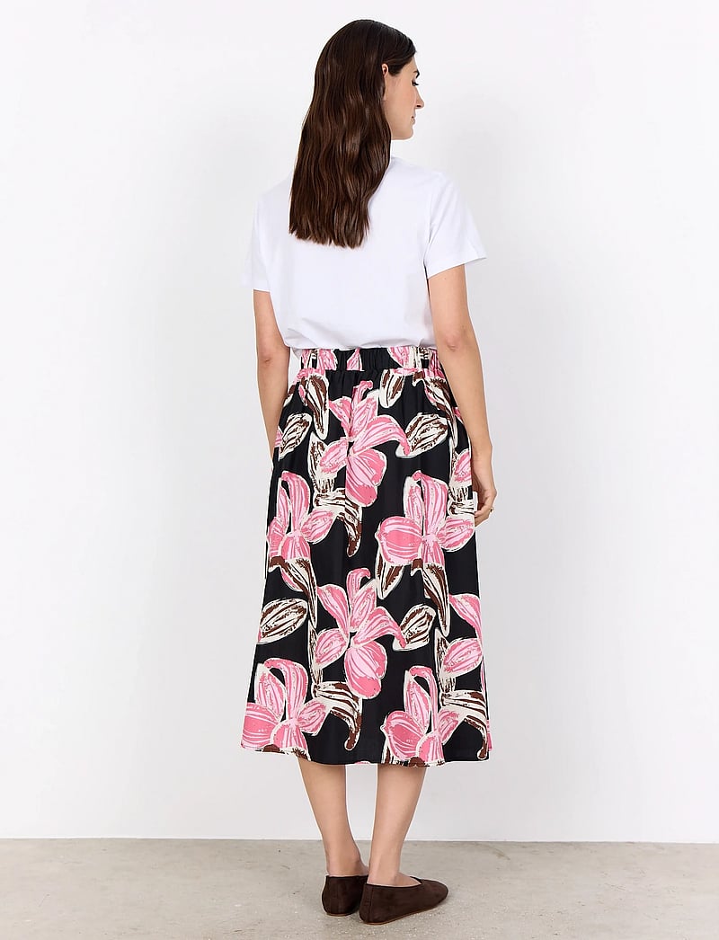 Soyaconcept - SC-CARALINA - midi-röcke - 4390 rapture rose combi - 4
