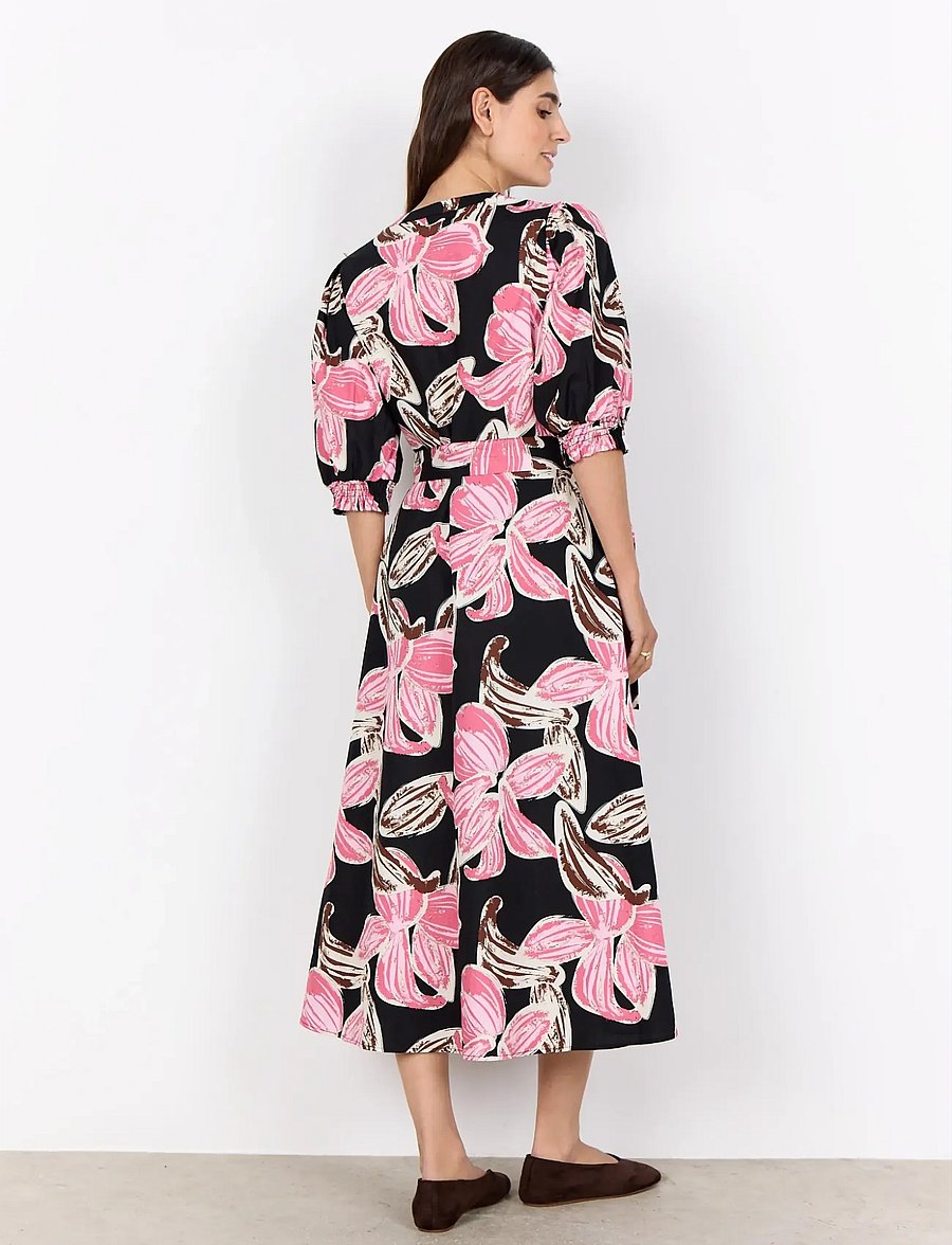 Soyaconcept - SC-CARALINA - sommarklänningar - 4390 rapture rose combi - 3