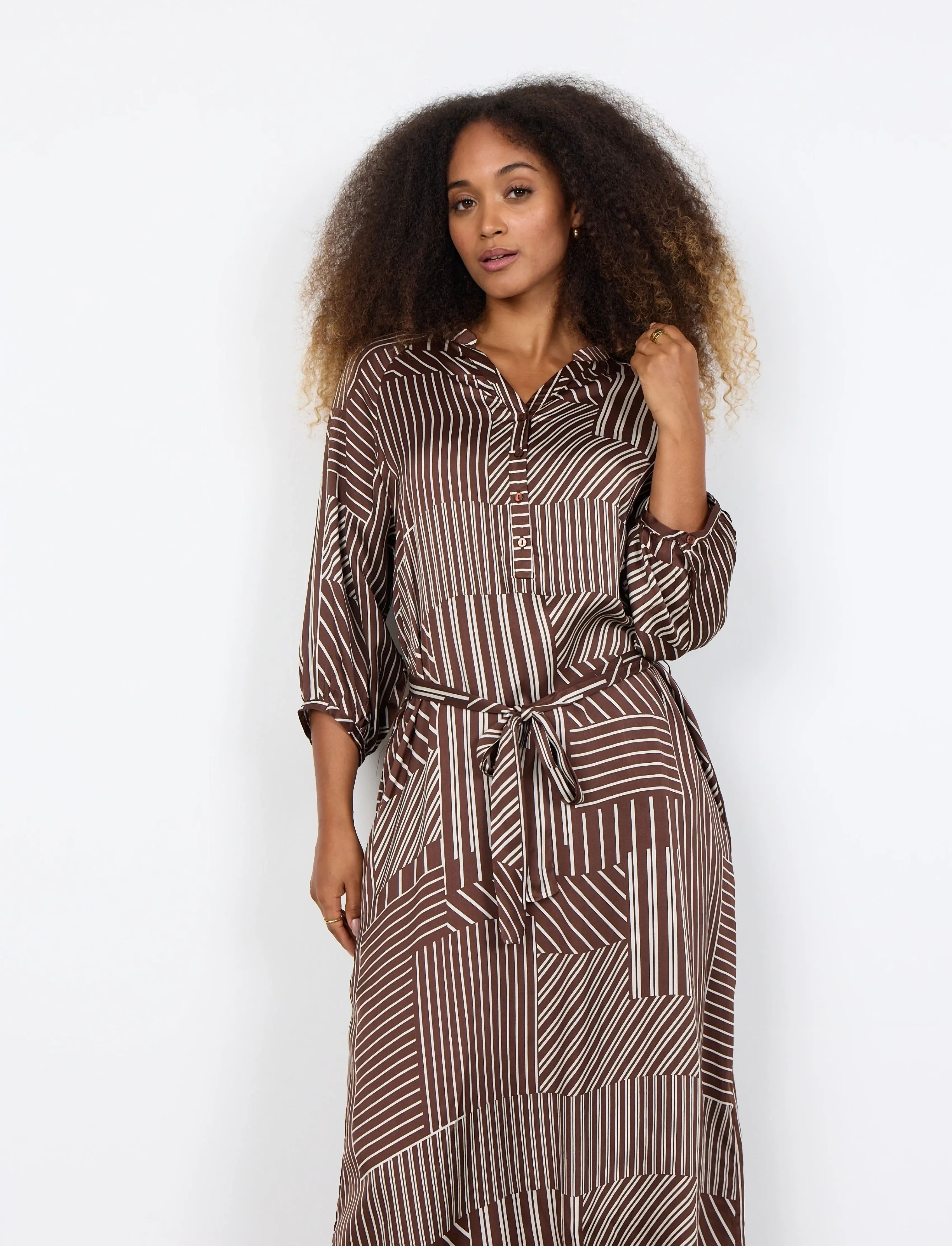 Soyaconcept SC-CATARINA - Officewear - 8900C ROCKY ROAD COMBI / brown