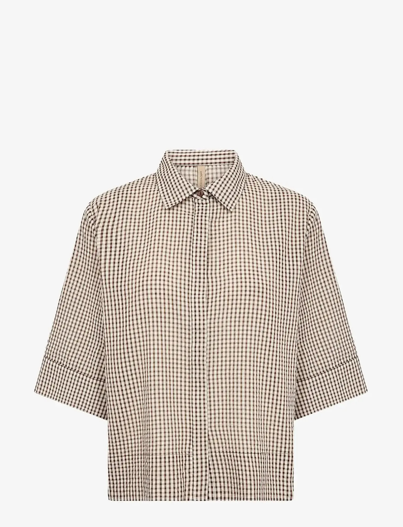 Soyaconcept - SC-CANELITA - kortærmede skjorter - 8900c rocky road combi - 1