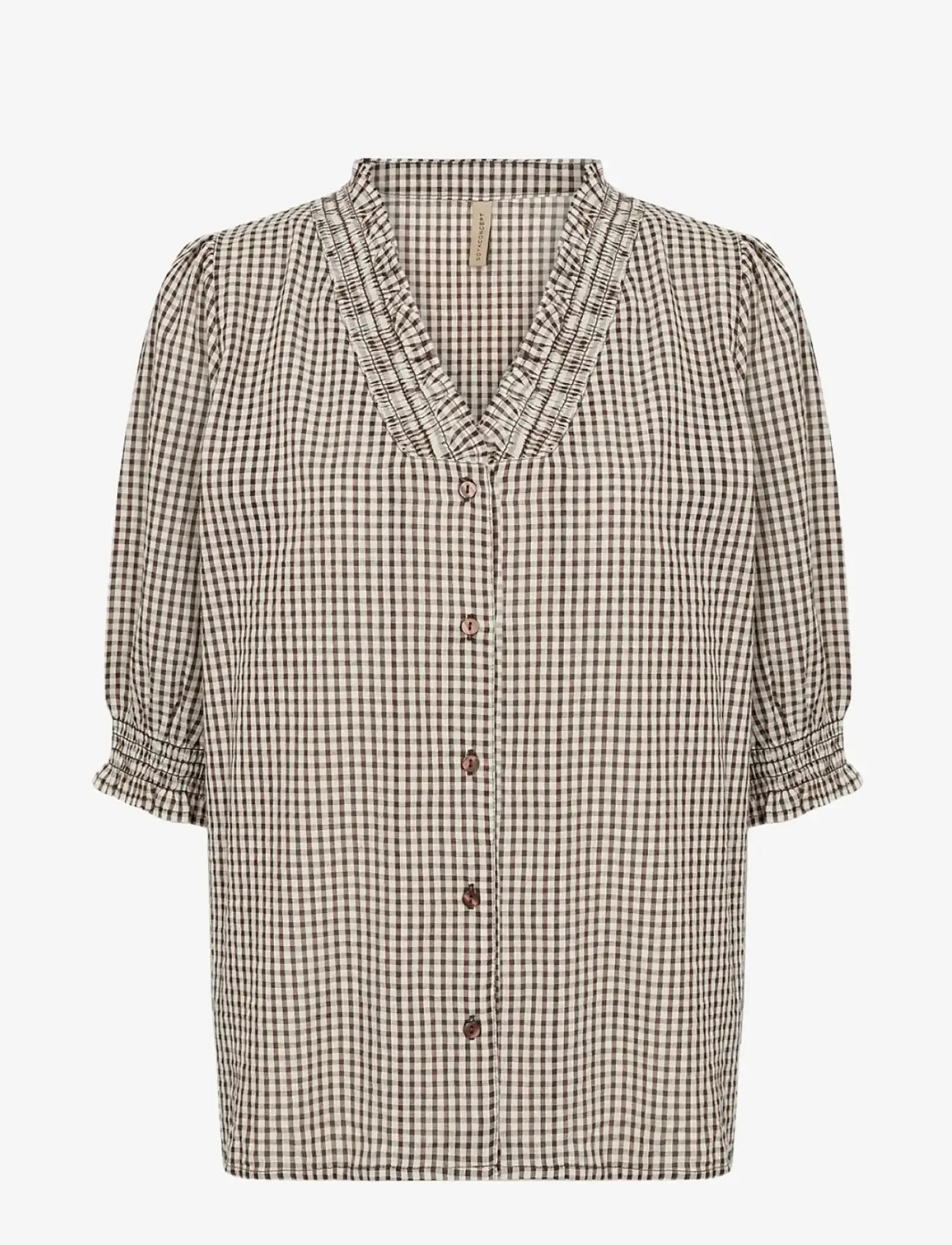 Soyaconcept - SC-CANELITA - kortärmade blusar - 8900c rocky road combi - 1