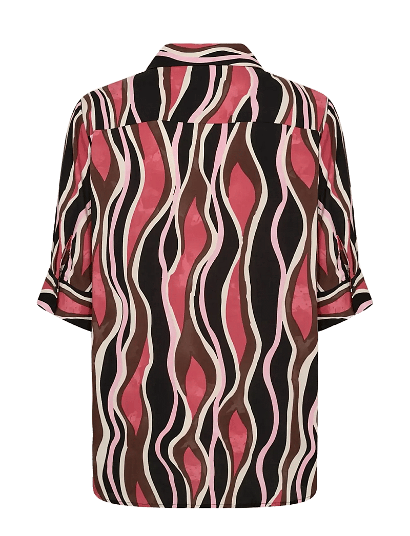 Soyaconcept - SC-CAMMI - kortærmede skjorter - 4390 rapture rose combi - 2