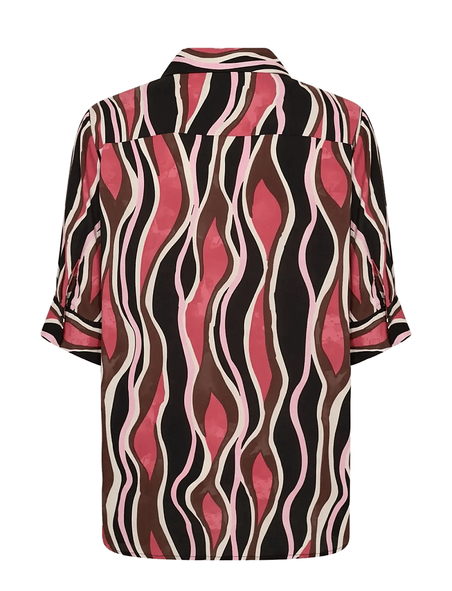 Soyaconcept - SC-CAMMI - kurzärmlige hemden - 4390 rapture rose combi - 2