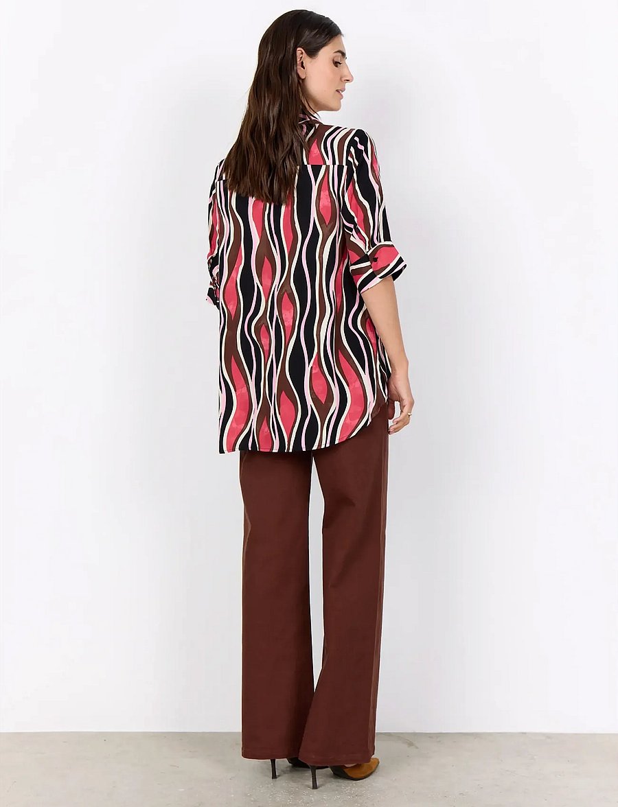 Soyaconcept - SC-CAMMI - kurzärmlige hemden - 4390 rapture rose combi - 5