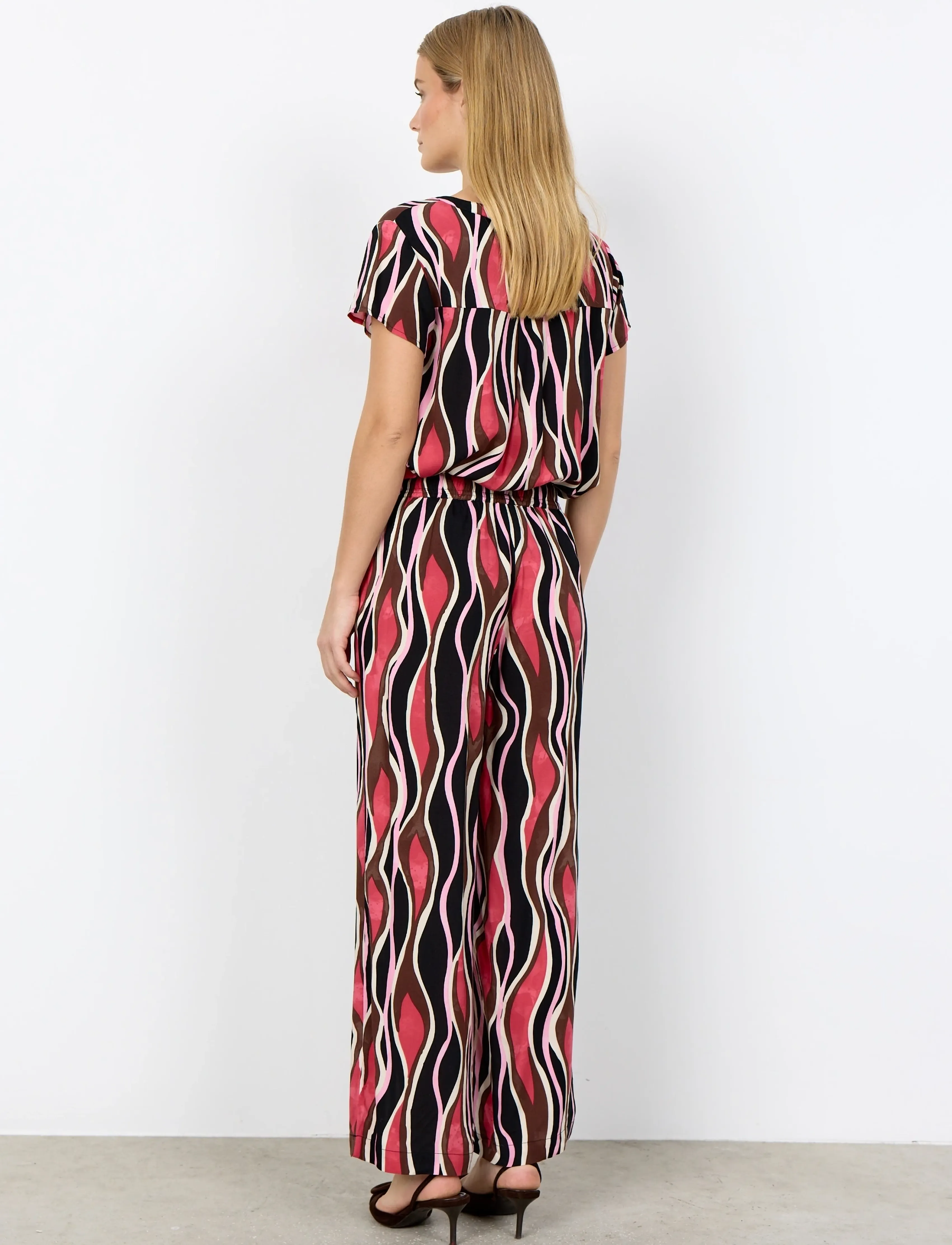 Soyaconcept - SC-CAMMI - vida byxor - 4390 rapture rose combi - 4
