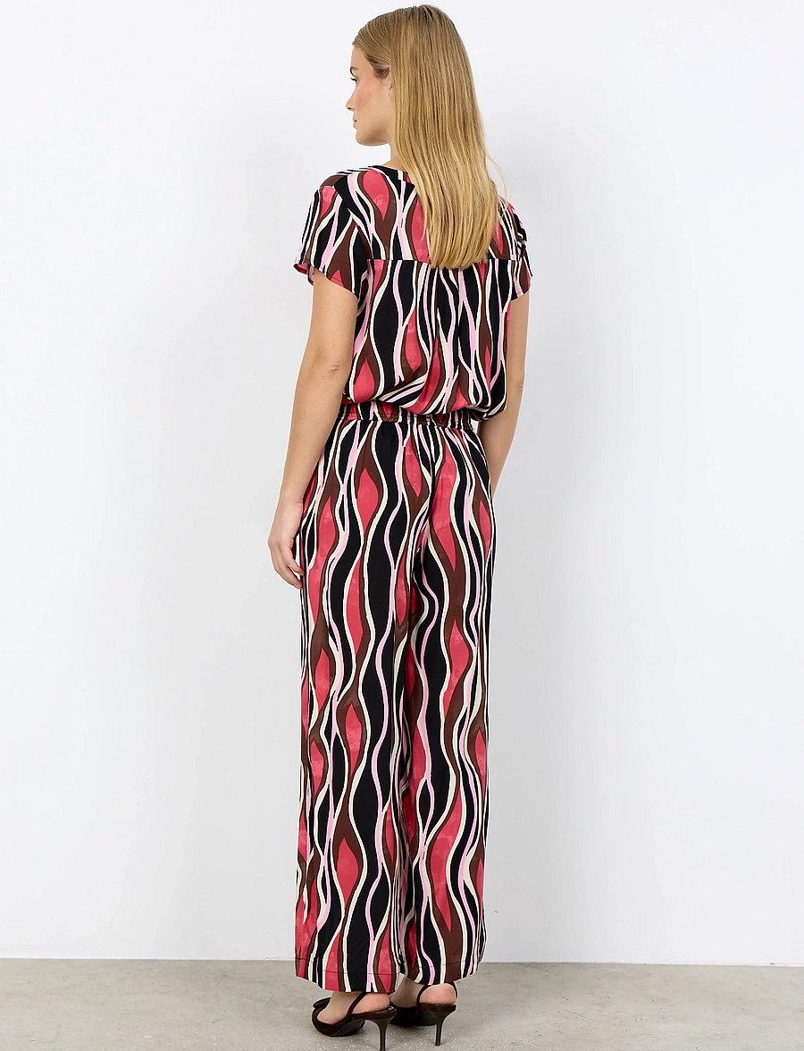 Soyaconcept - SC-CAMMI - laia säärega püksid - 4390 rapture rose combi - 4