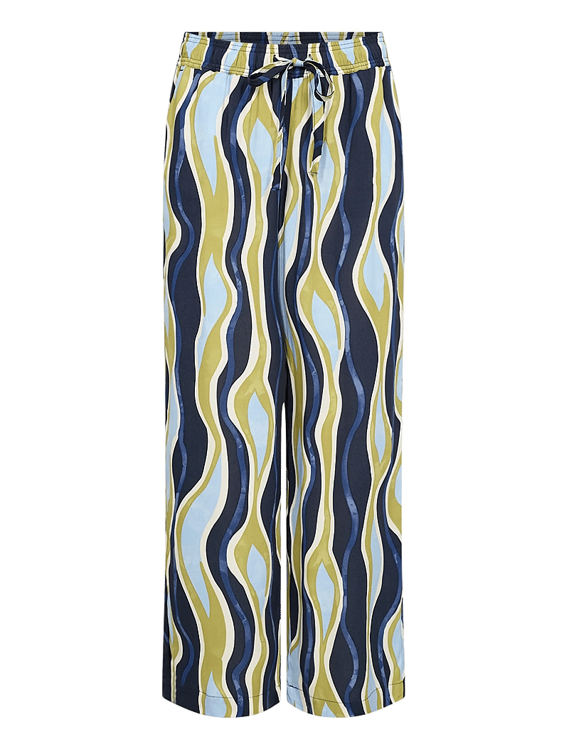 Soyaconcept - SC-CAMMI - bukser med brede ben - 6250 windsurfer combi - 1