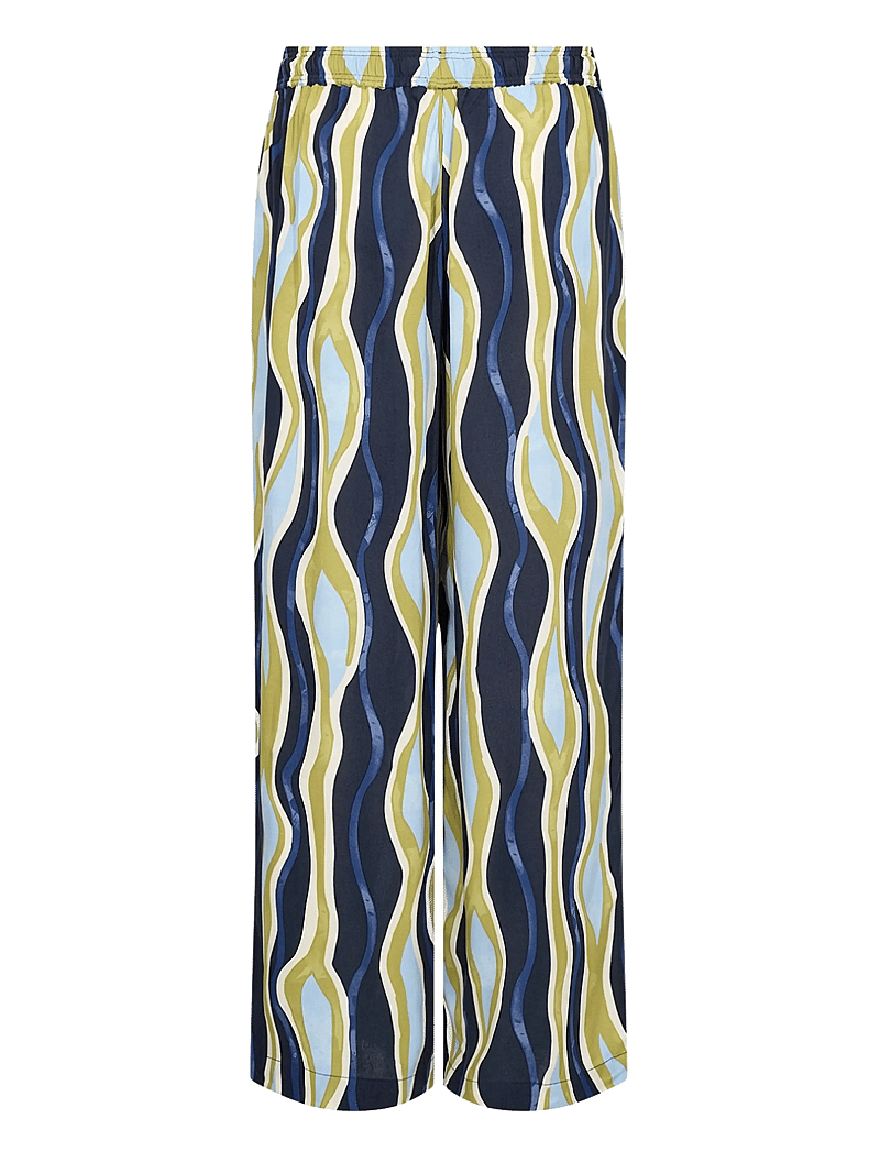 Soyaconcept - SC-CAMMI - bukser med brede ben - 6250 windsurfer combi - 2
