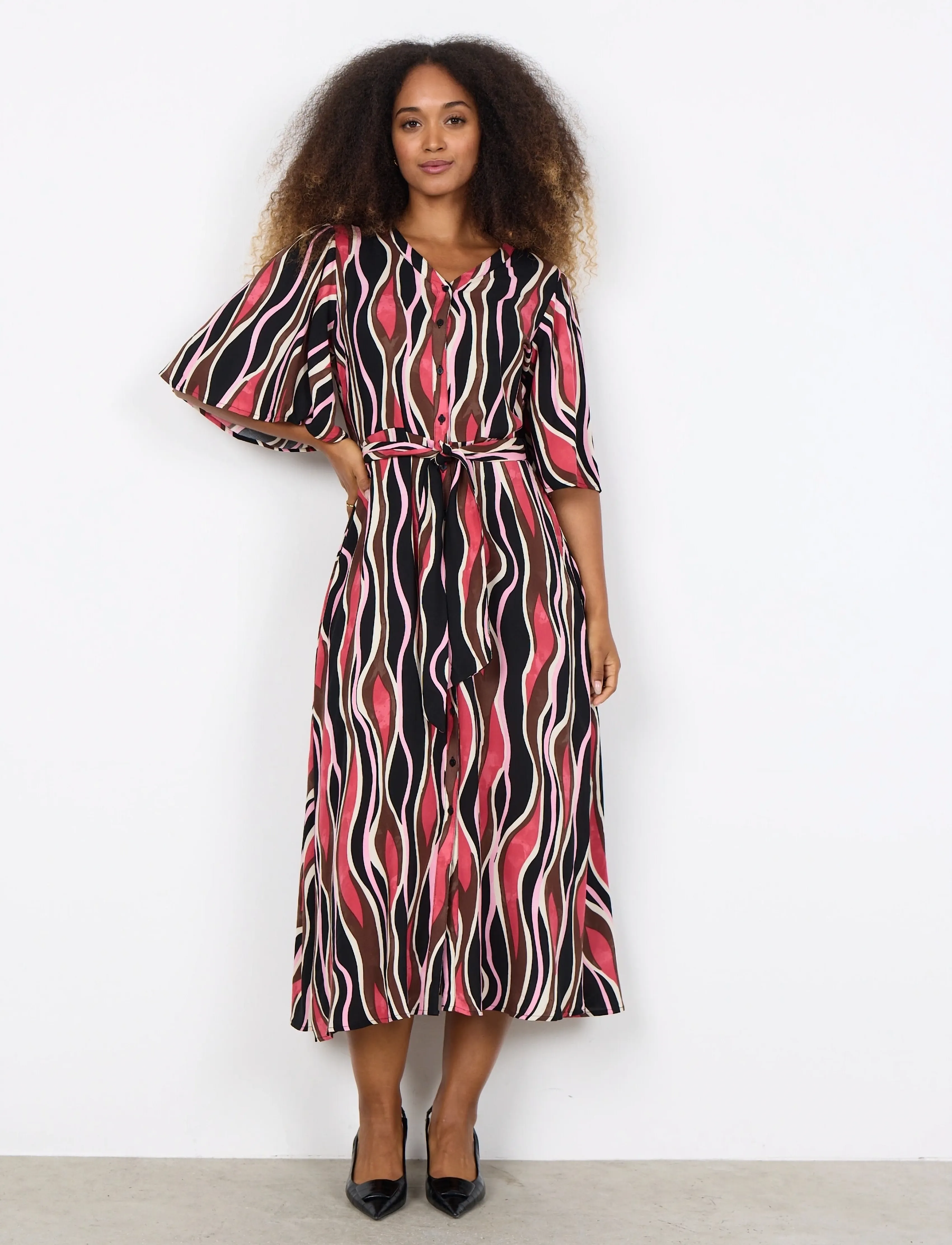 Soyaconcept - SC-CAMMI - shirt dresses - 4390 rapture rose combi - 3