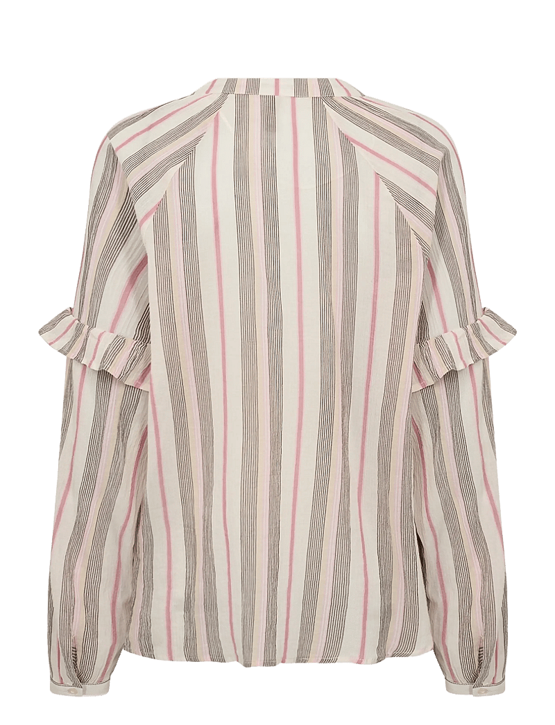 Soyaconcept - SC-CAROLA - langärmlige blusen - 4390 rapture rose combi - 2