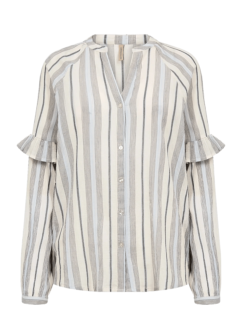 Soyaconcept - SC-CAROLA - langärmlige blusen - 6250 windsurfer - 0