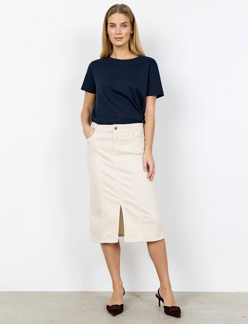 Soyaconcept - SC-ERNA - jeanskjolar - 1620 cream - 0