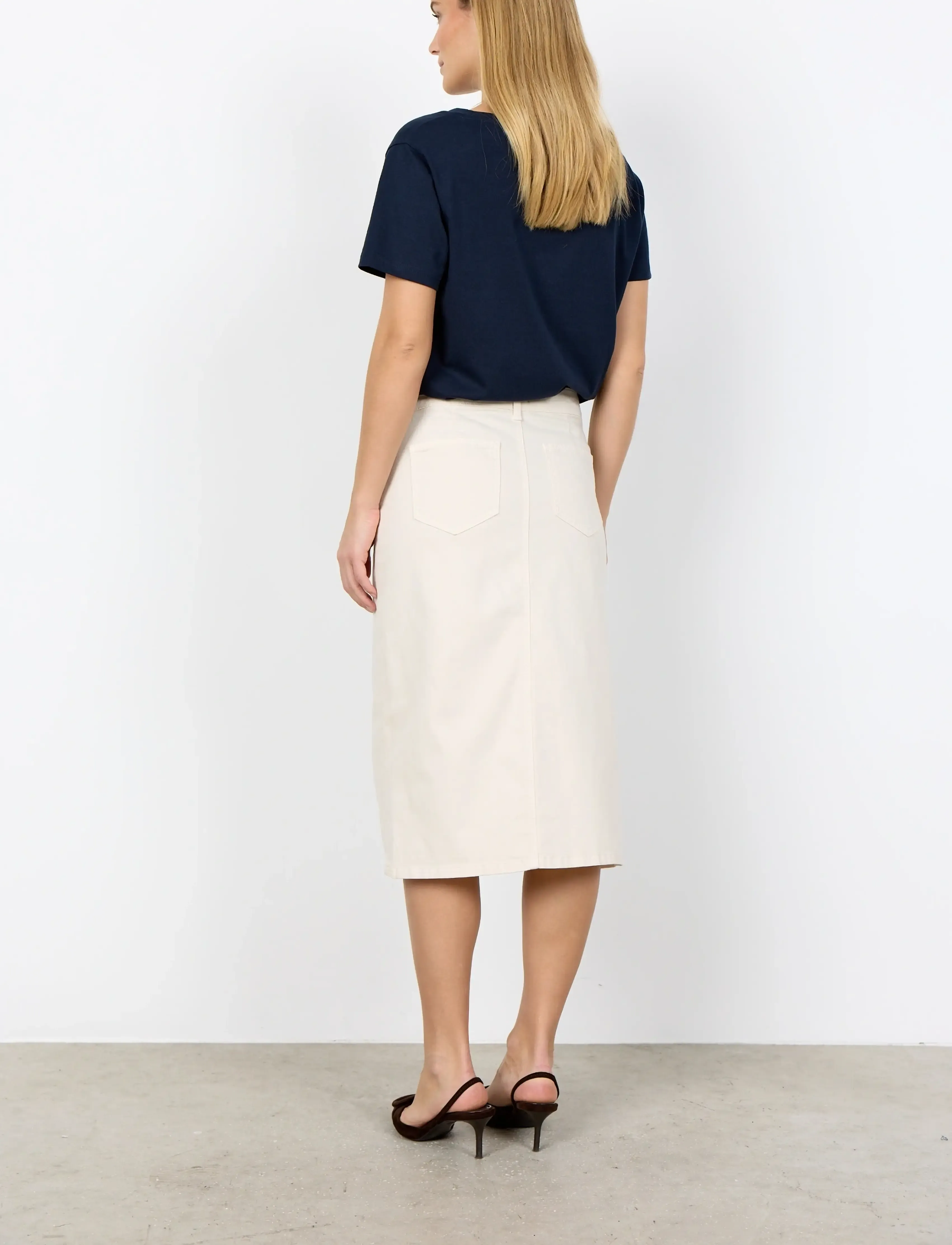 Soyaconcept - SC-ERNA - midi kjolar - 1620 cream - 4