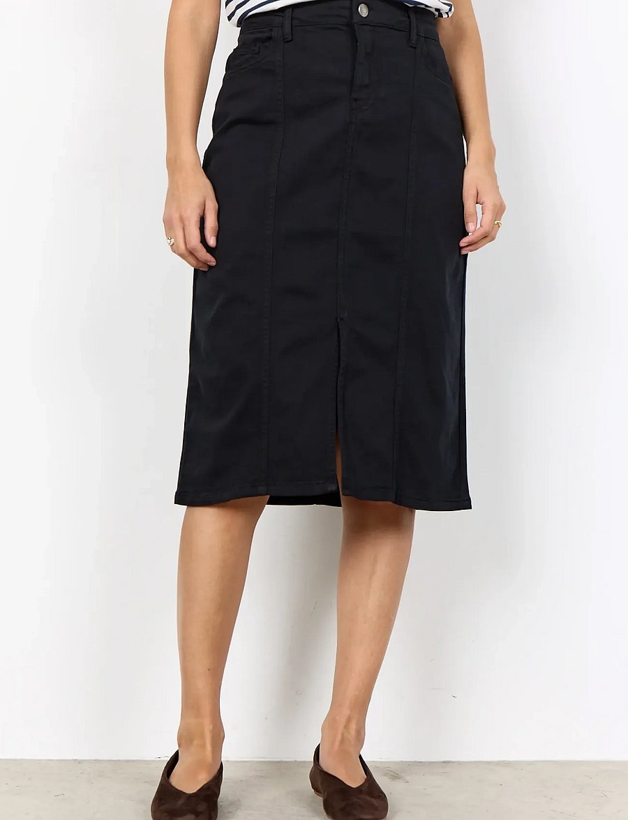 Soyaconcept - SC-ERNA - džinsiniai sijonai - 9999 black - 3