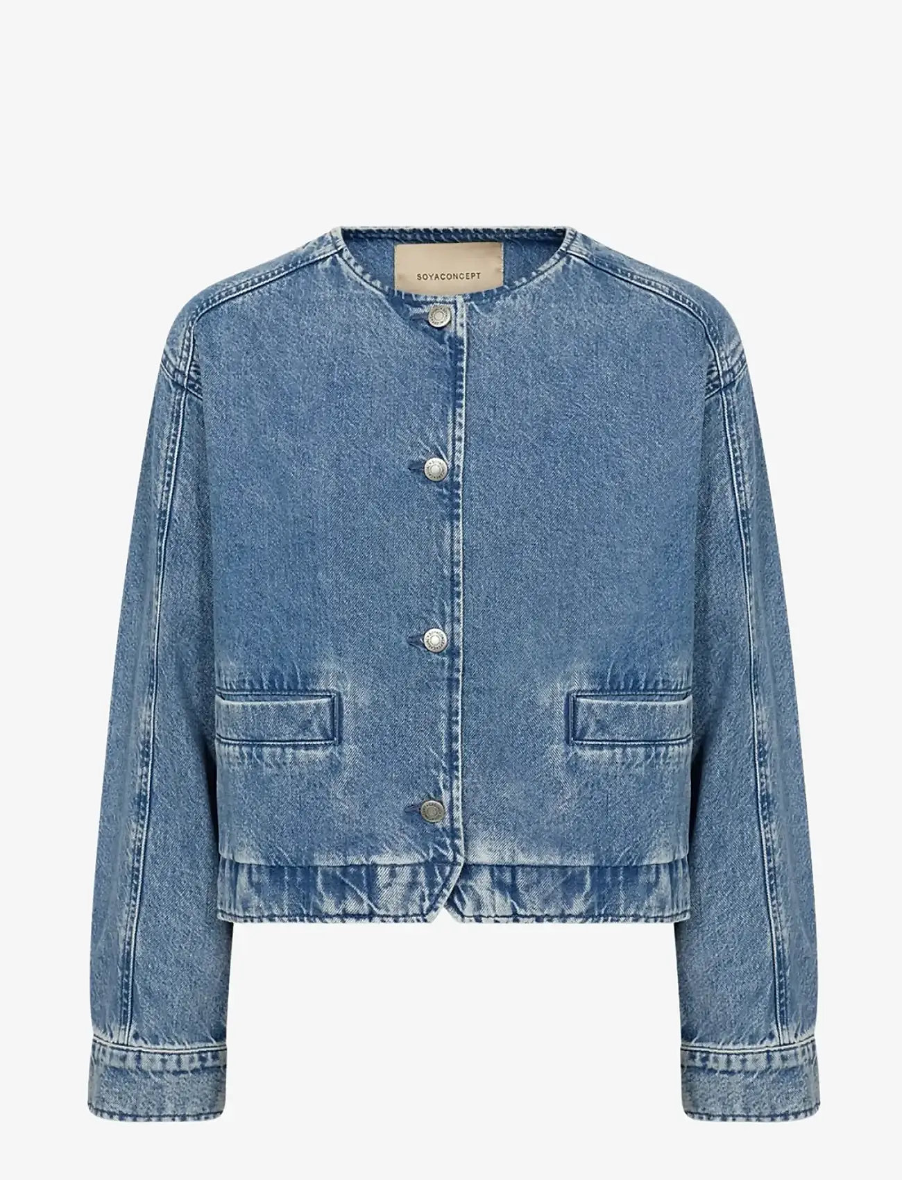 Soyaconcept - SC-DOLORES - jeansjackor - 2240 medium blue denim - 1