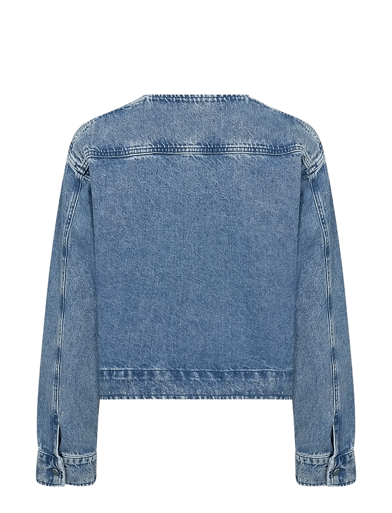 Soyaconcept - SC-DOLORES - jeansjackor - 2240 medium blue denim - 2