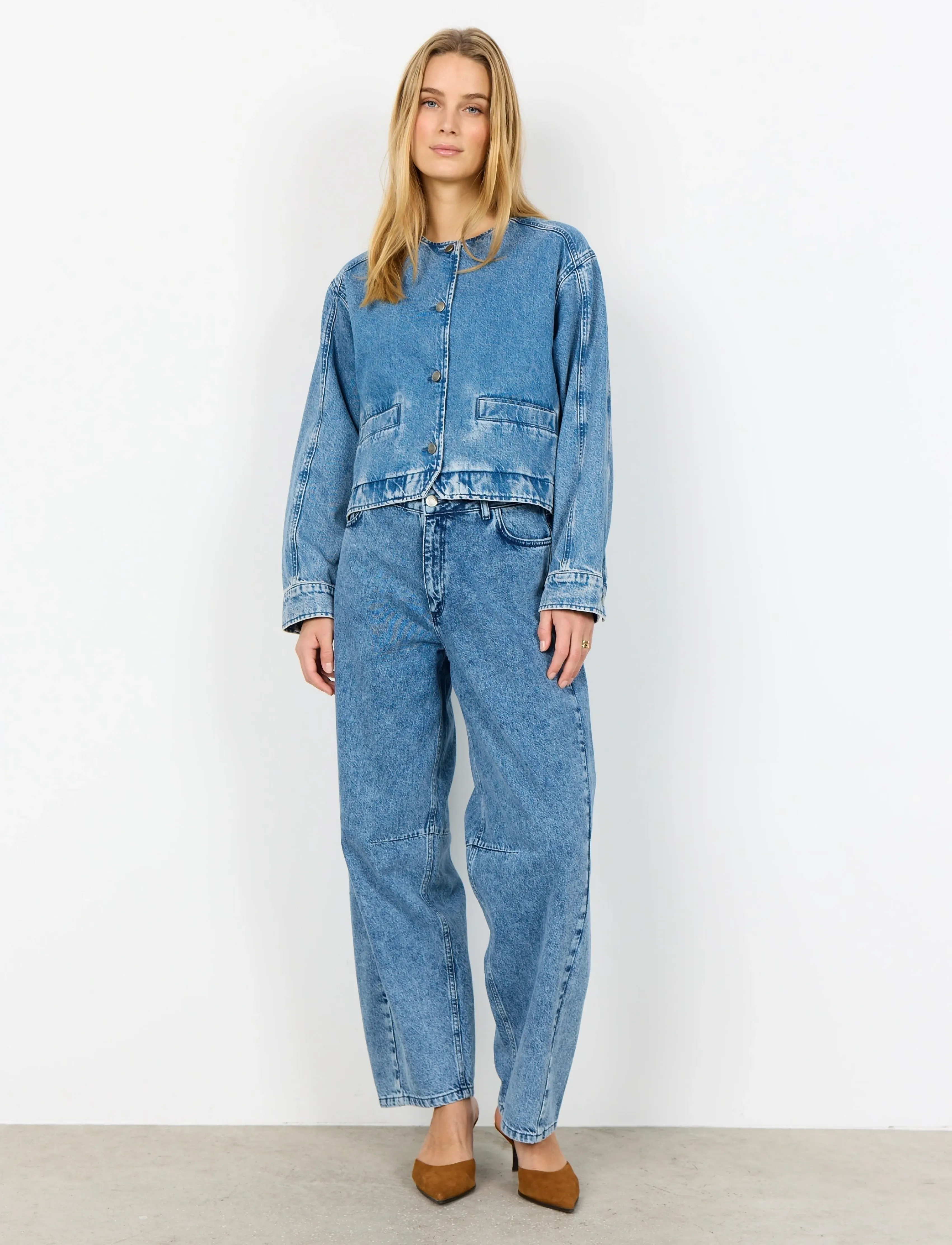 Soyaconcept - SC-DOLORES - outerwear - 2240 medium blue denim - 3