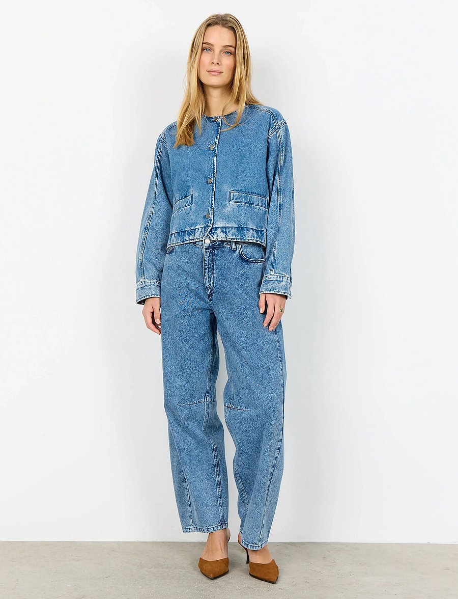 Soyaconcept - SC-DOLORES - frühlingsjacken - 2240 medium blue denim - 3