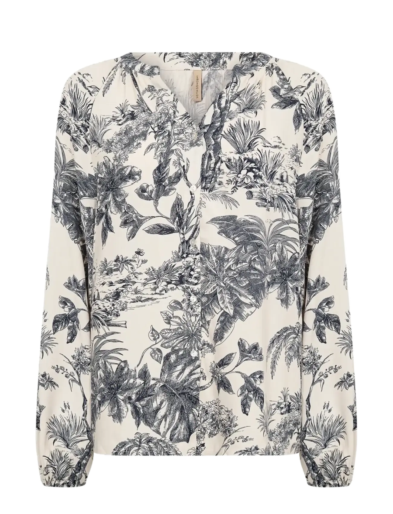 Soyaconcept SC-CARLI - Bluser - 6910 NAVY COMBI / cream