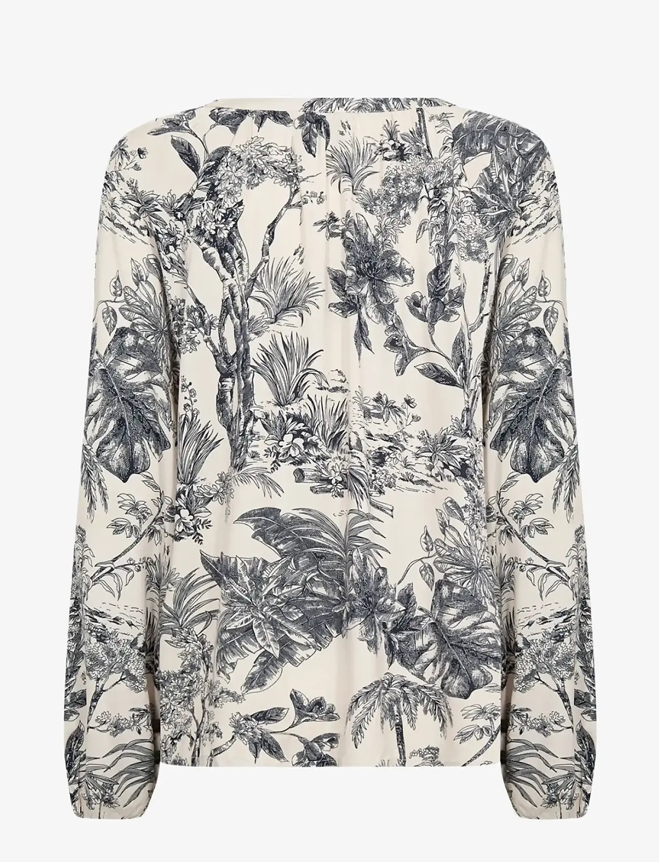 Soyaconcept - SC-CARLI - långärmade blusar - 6910 navy combi - 2